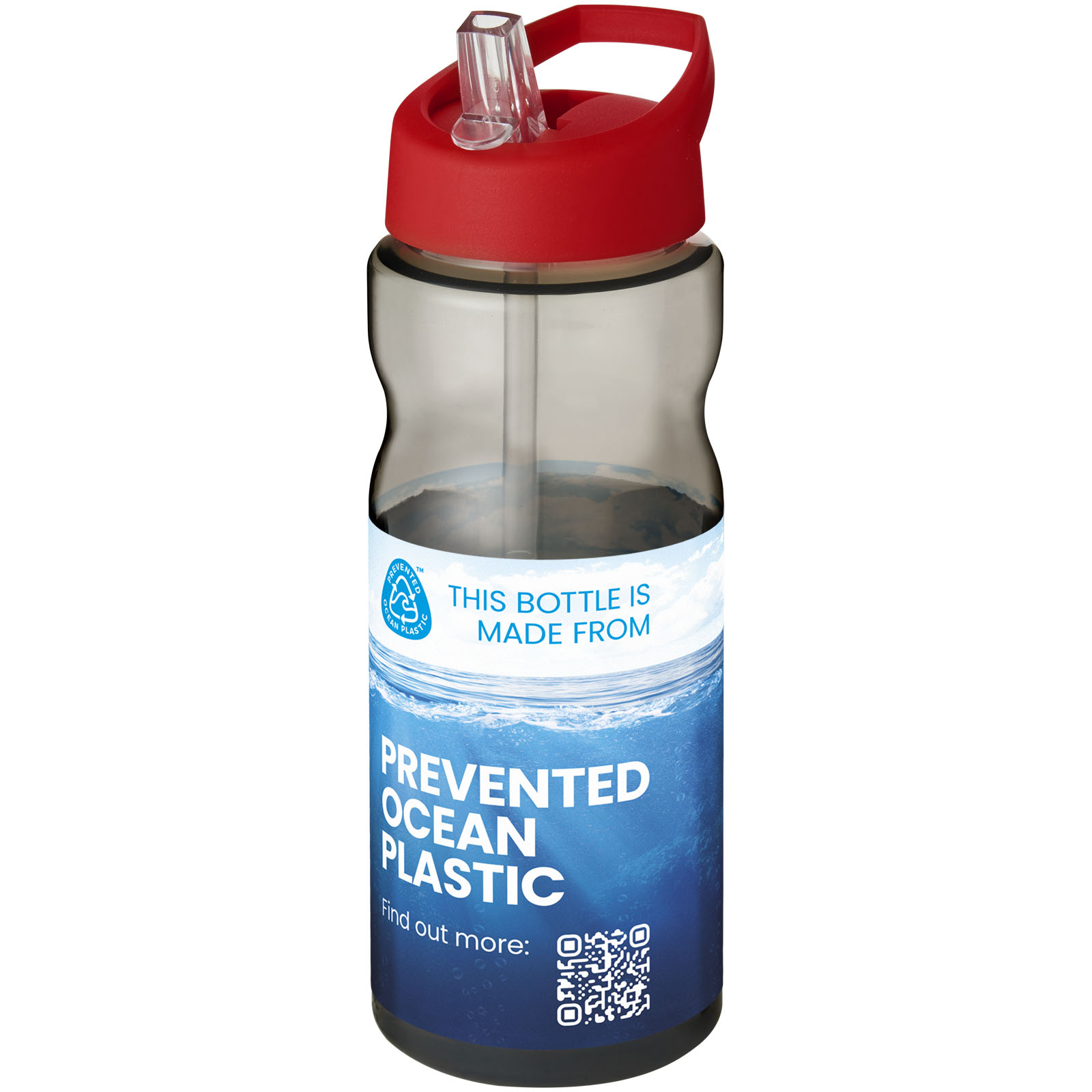 Bouteille de sport H2O Active® Eco Base 650ml couvercle bec verseur