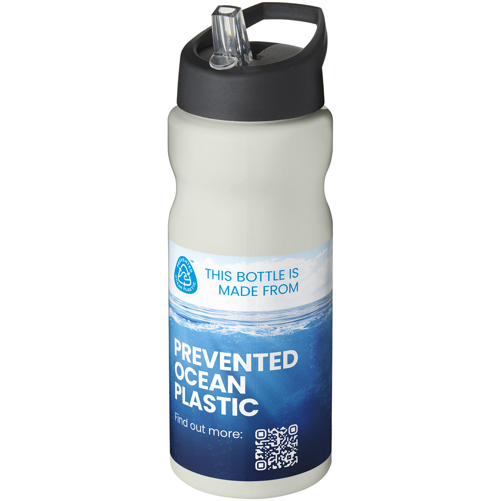Bouteille de sport H2O Active® Eco Base 650ml couvercle bec verseur