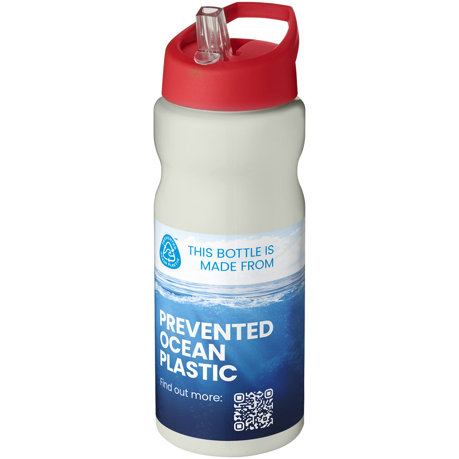 Bouteille de sport H2O Active® Eco Base 650ml couvercle bec verseur