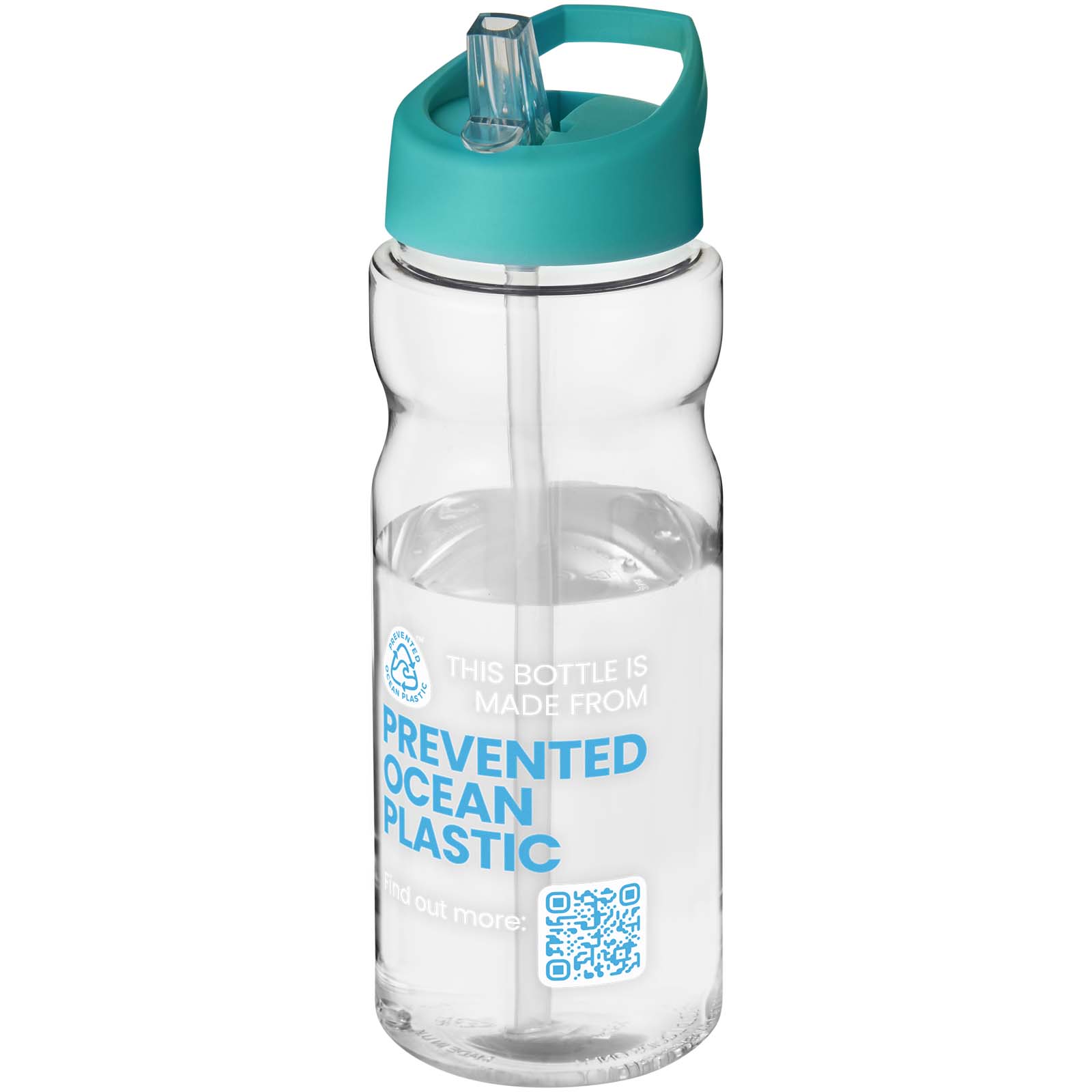 Bouteille de sport H2O Active® Eco Base 650ml couvercle bec verseur