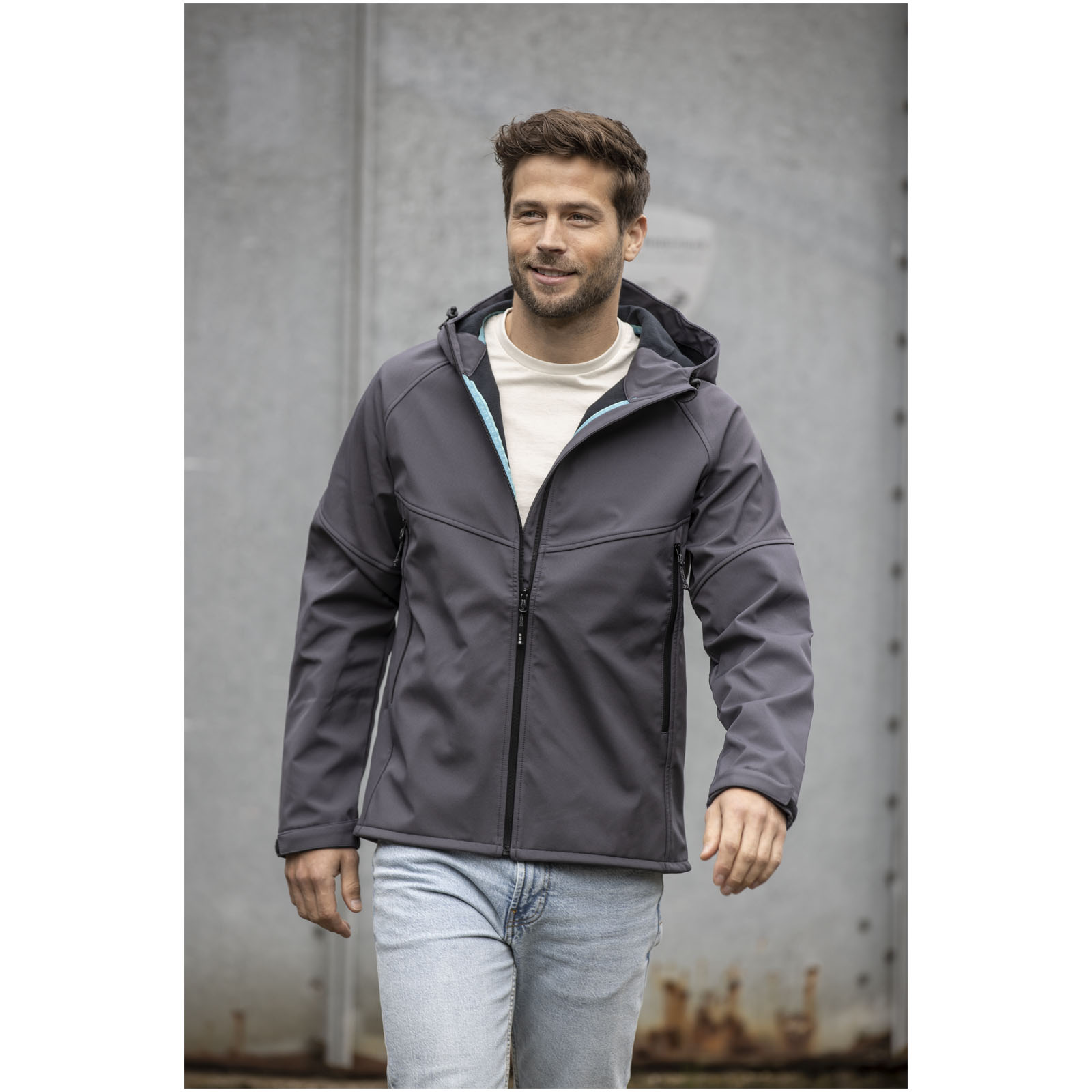 Elevate Veste softshell recyclée homme Coltan