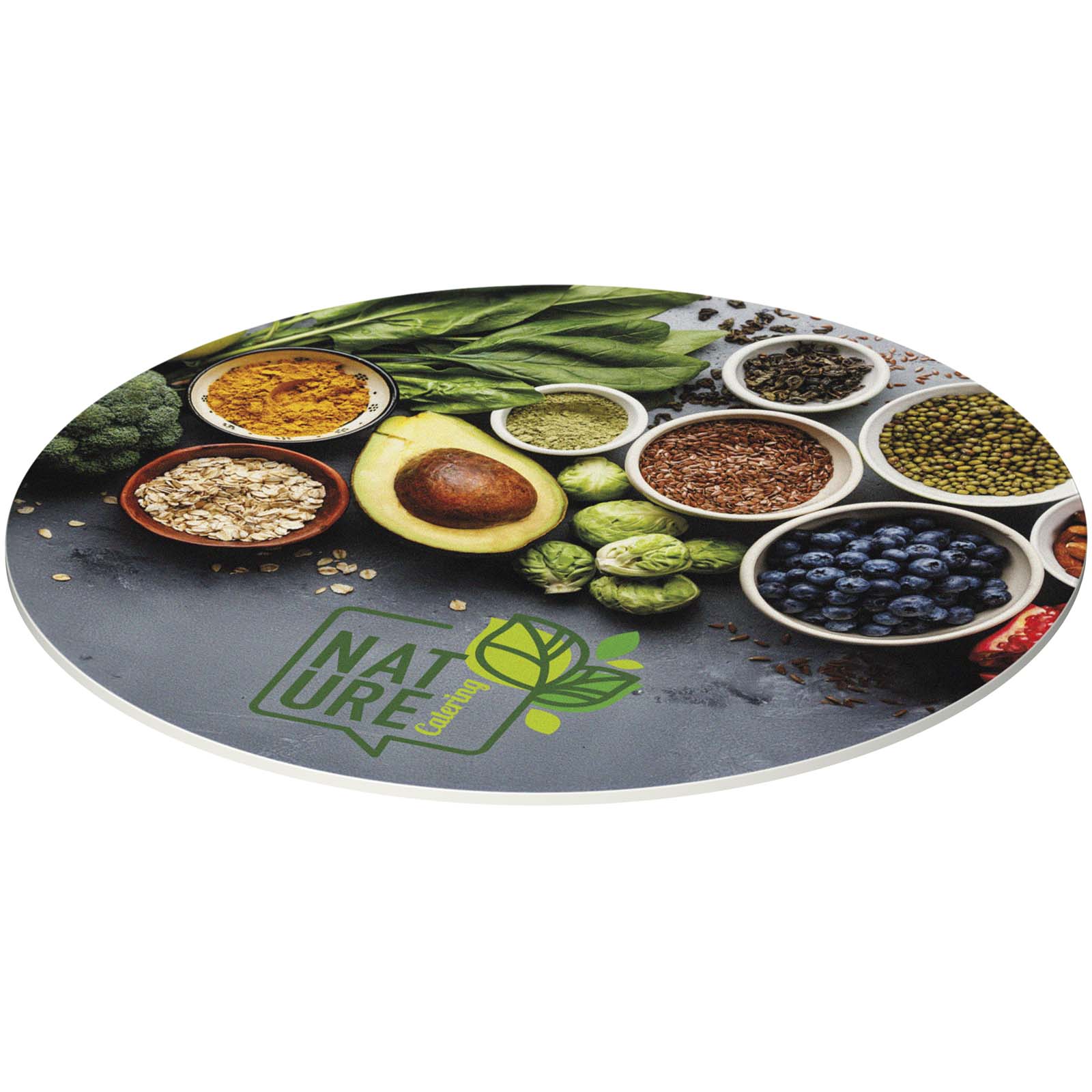 Dessous de verre rond Lumin