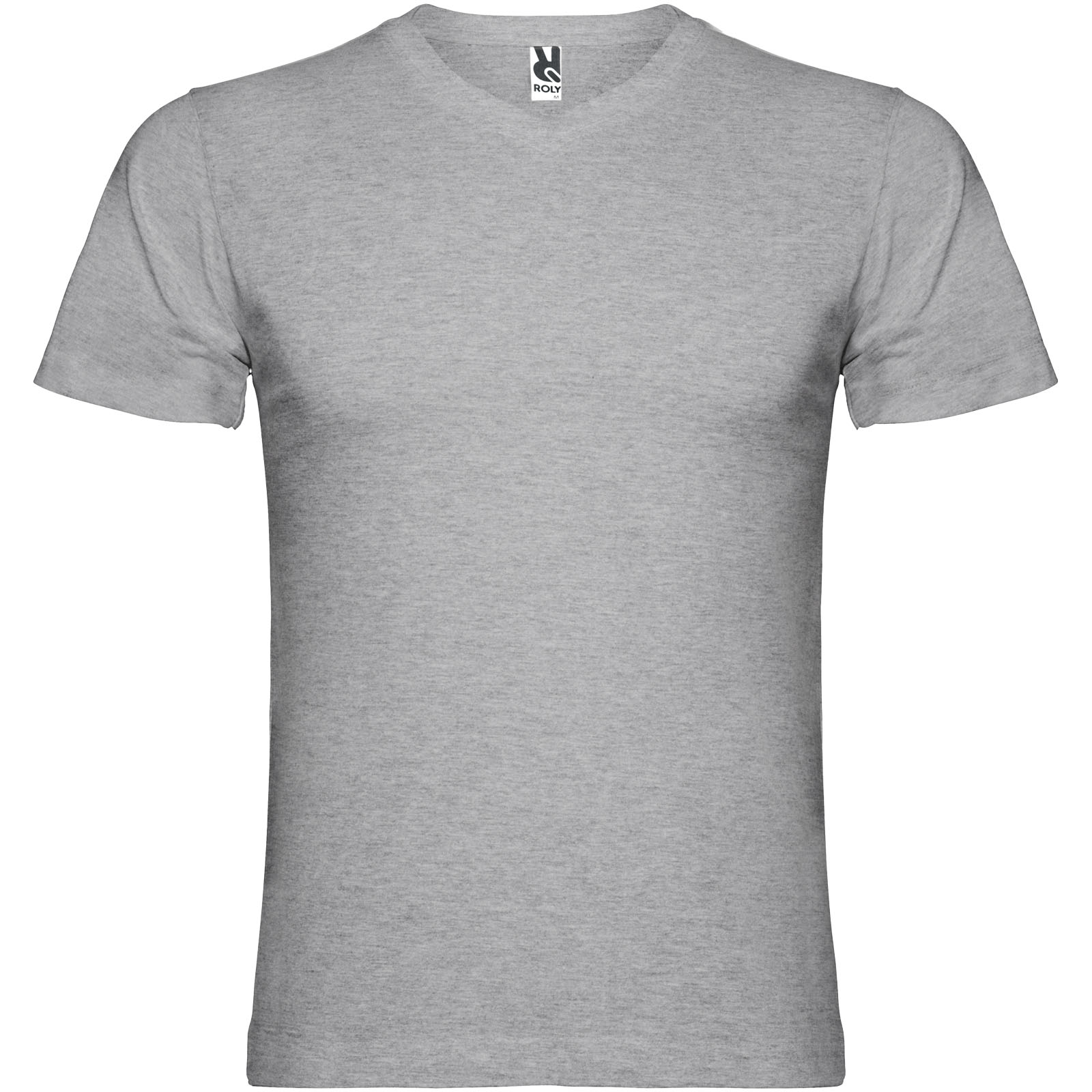 Roly T-shirt de 155 g/m² Samoyedo à col en V et manches courtes pour homme