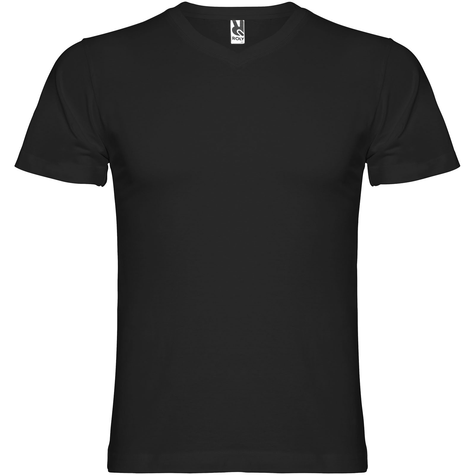 Roly T-shirt de 155 g/m² Samoyedo à col en V et manches courtes pour homme