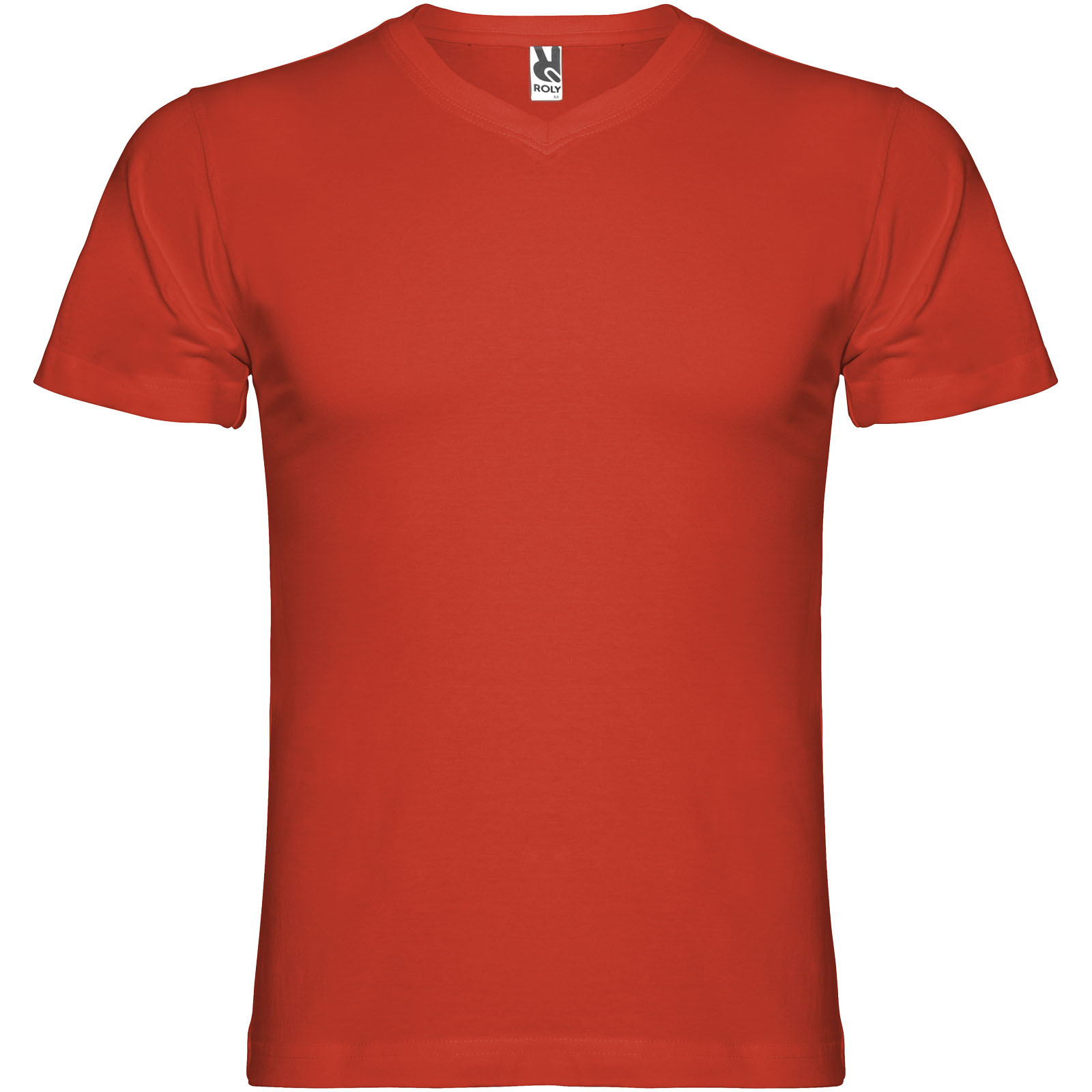 Roly T-shirt de 155 g/m² Samoyedo à col en V et manches courtes pour homme