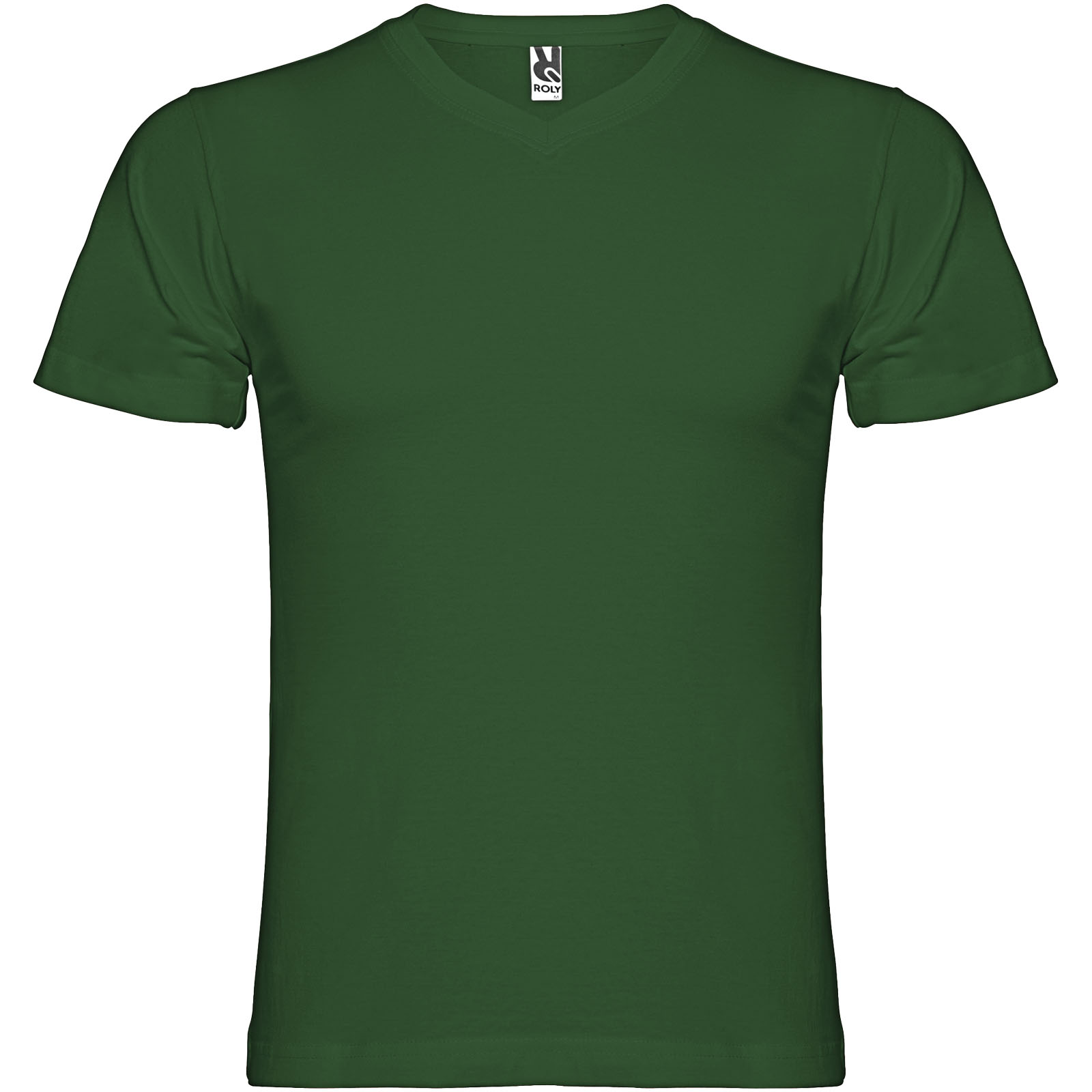 Roly T-shirt de 155 g/m² Samoyedo à col en V et manches courtes pour homme