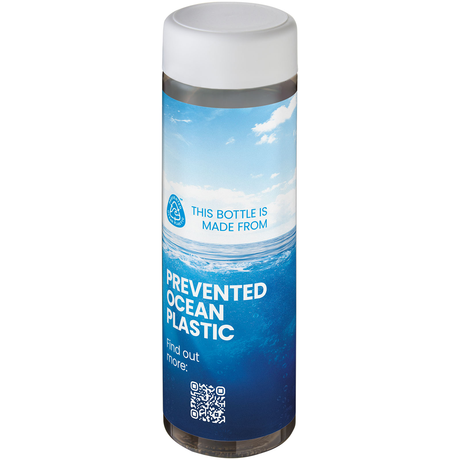 Bouteille d'eau H2O Active® Eco Vibe de 850 ml avec couvercle vissé