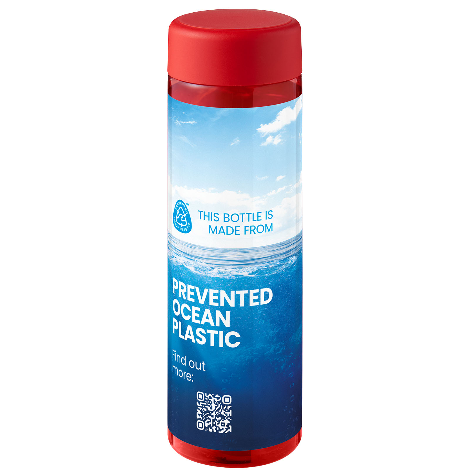 Bouteille d'eau H2O Active® Eco Vibe de 850 ml avec couvercle vissé