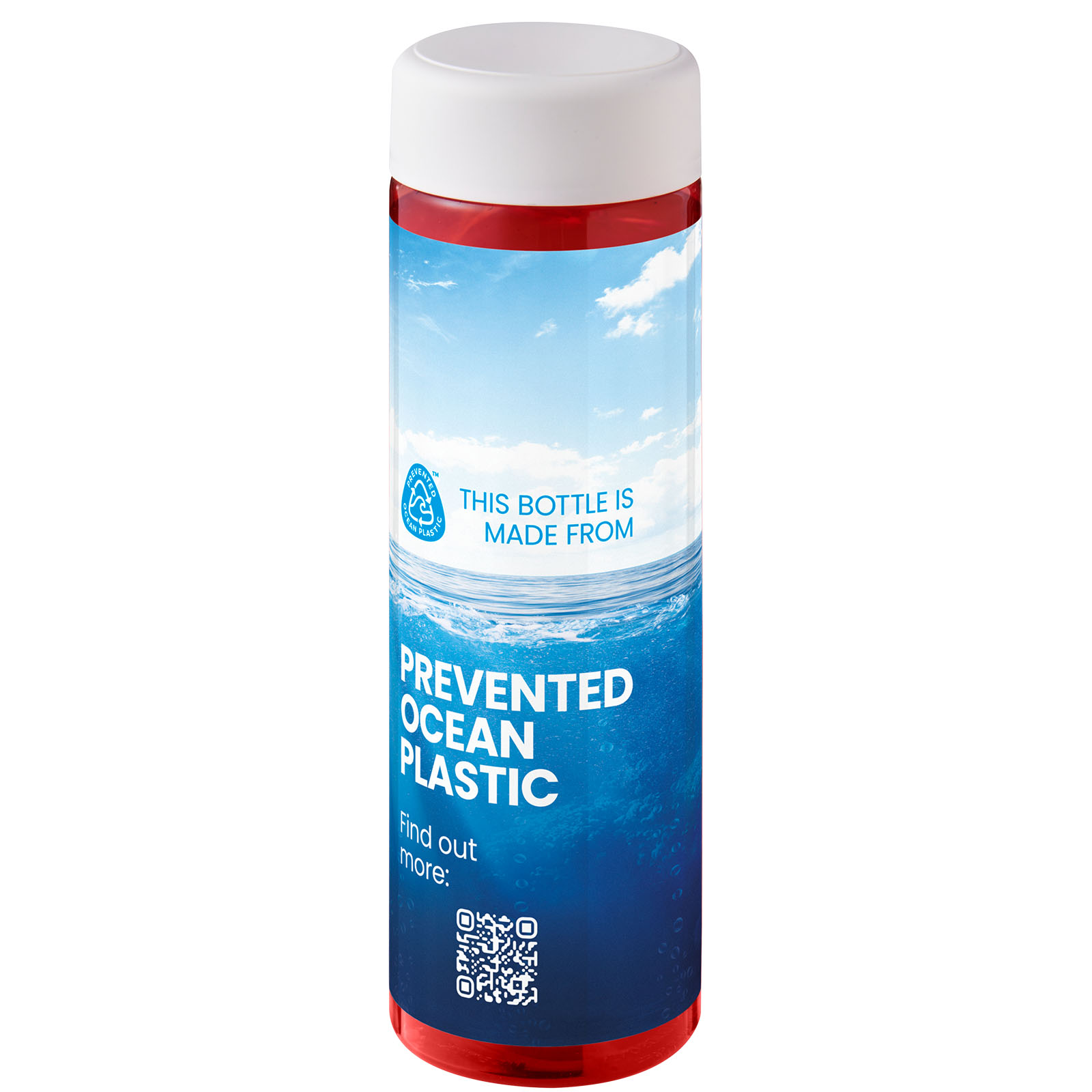 Bouteille d'eau H2O Active® Eco Vibe de 850 ml avec couvercle vissé