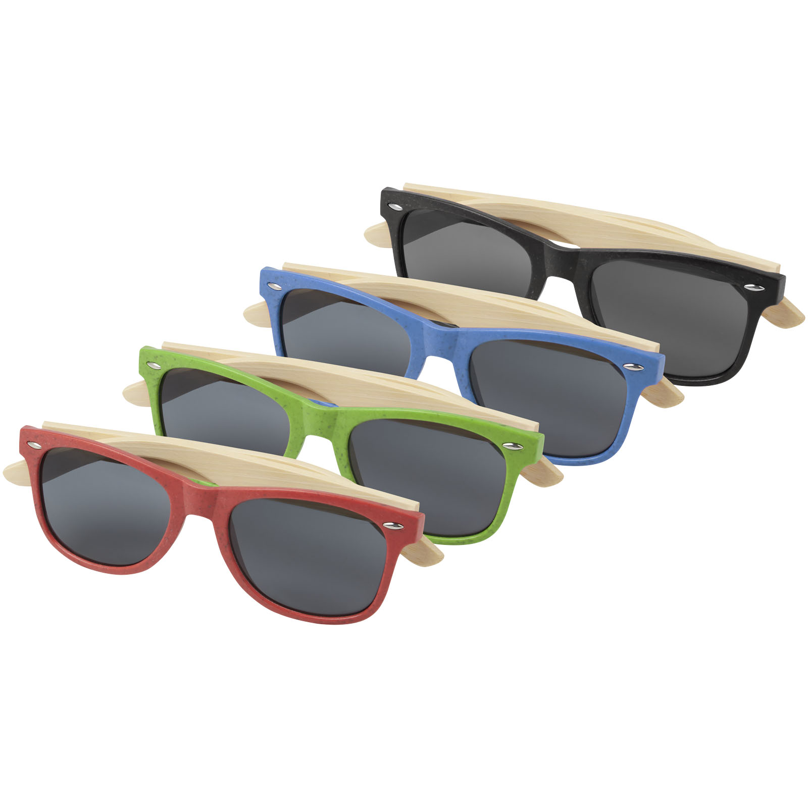 Lunettes de soleil Sun Ray en bambou