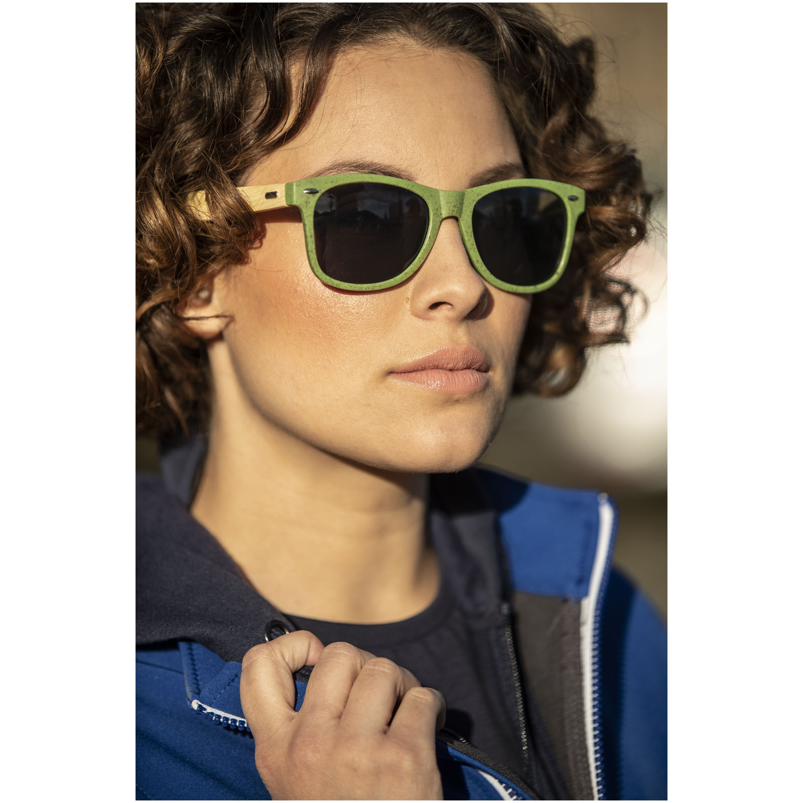 Lunettes de soleil Sun Ray en bambou
