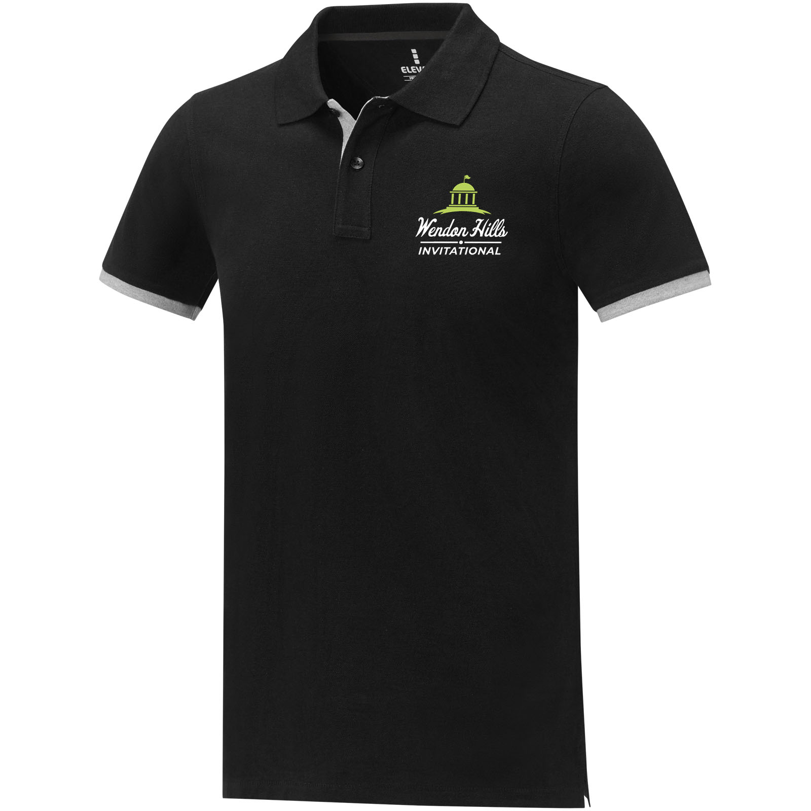 Elevate Polo de 200 g/m² Morgan manches courtes deux tons homme