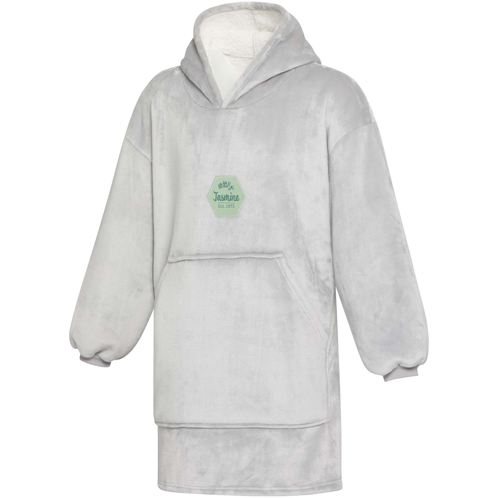 Plaid à capuche Denali certifié GRS