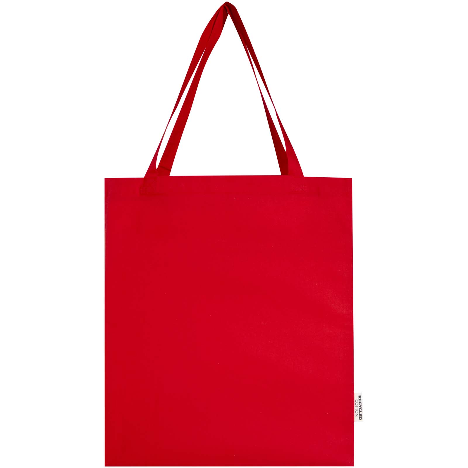 Sac shopping à soufflets Madras en coton recyclé 140 g/m² certifié GRS 12L