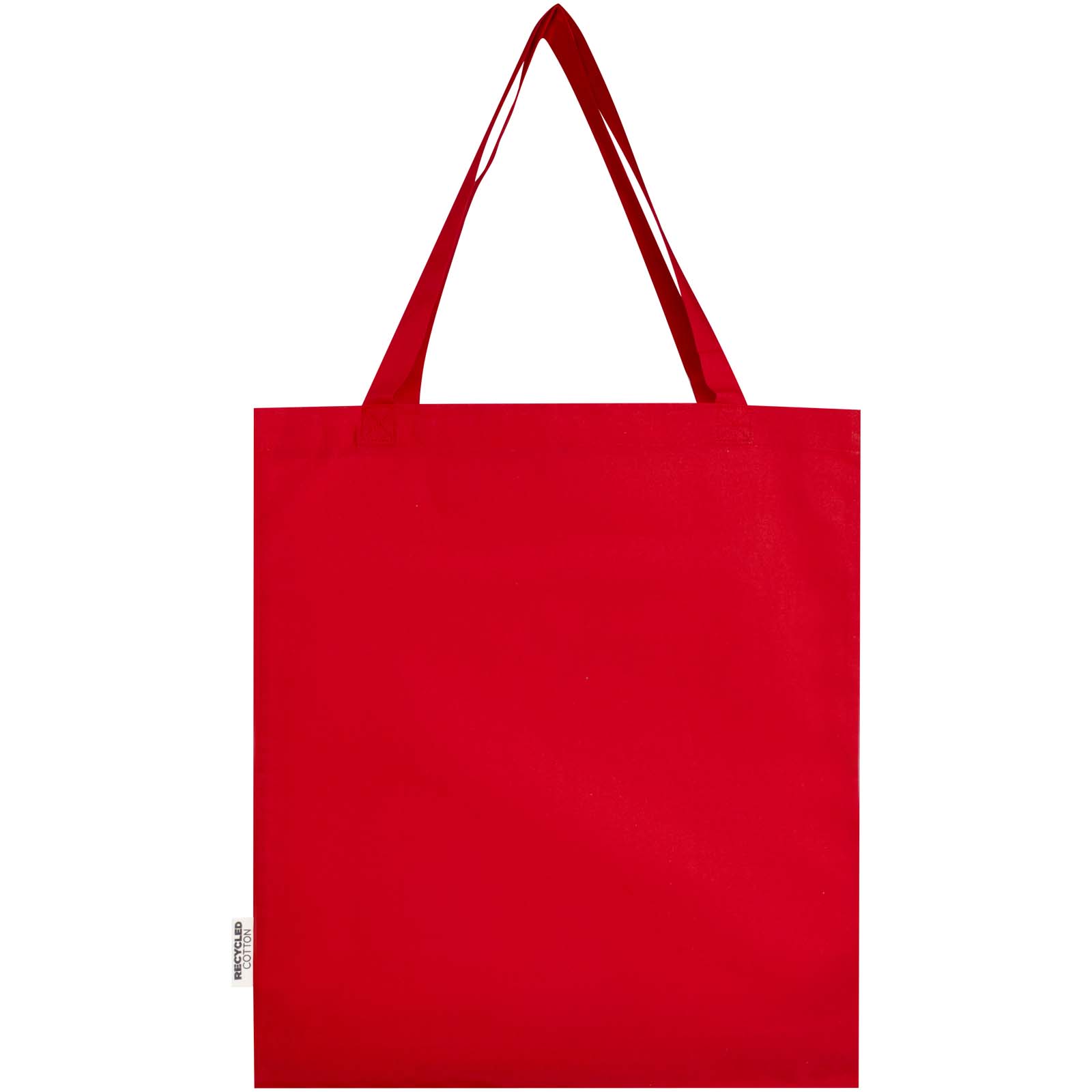 Sac shopping à soufflets Madras en coton recyclé 140 g/m² certifié GRS 12L