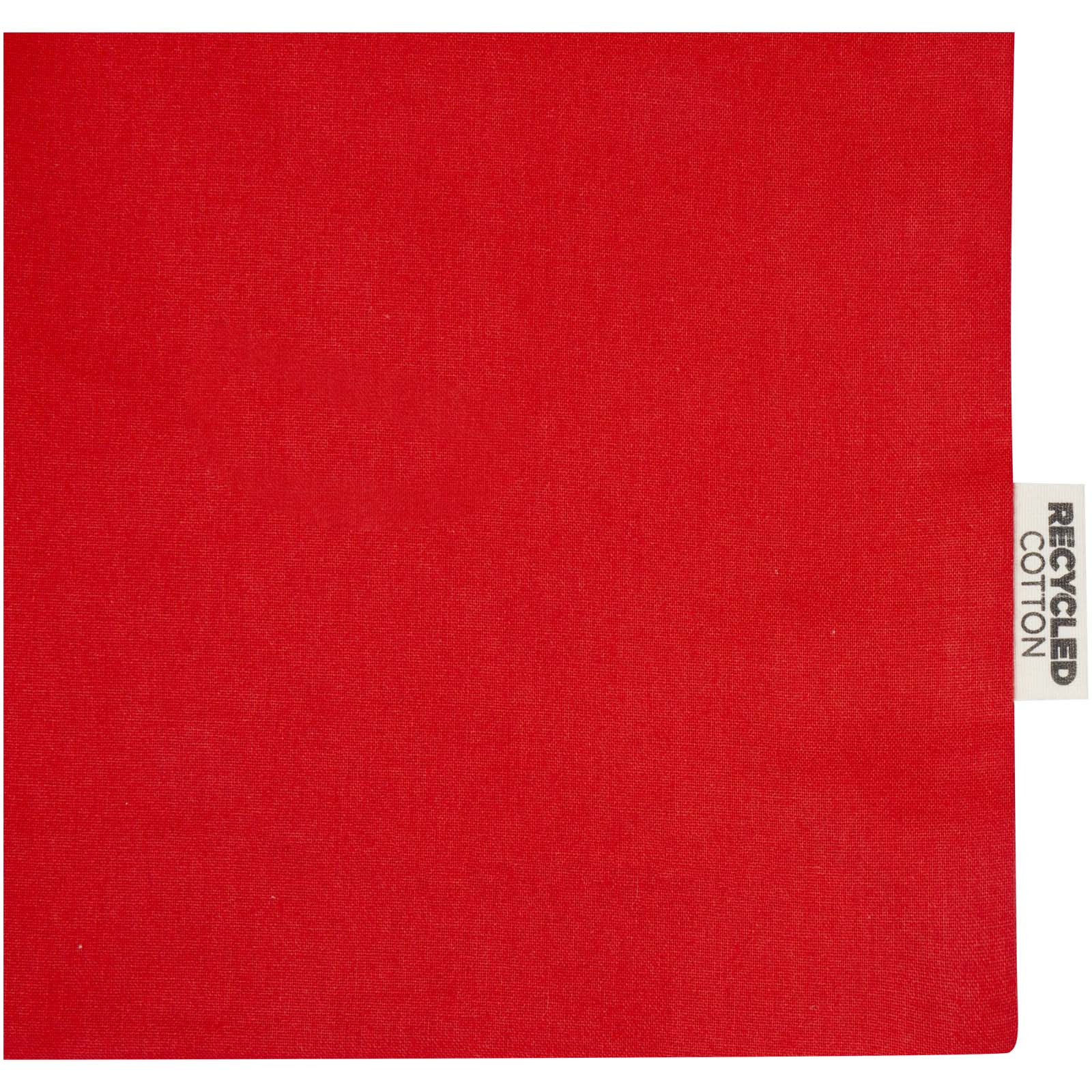 Sac shopping à soufflets Madras en coton recyclé 140 g/m² certifié GRS 12L