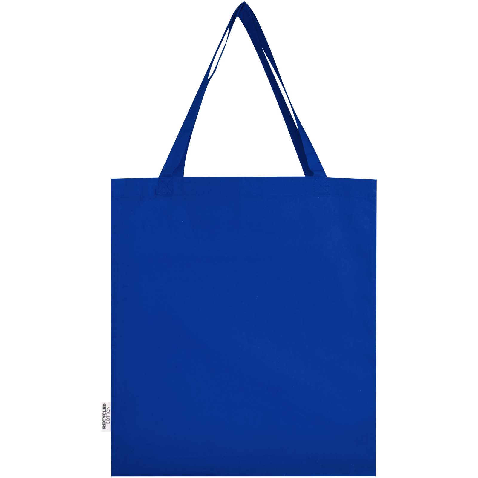 Sac shopping à soufflets Madras en coton recyclé 140 g/m² certifié GRS 12L