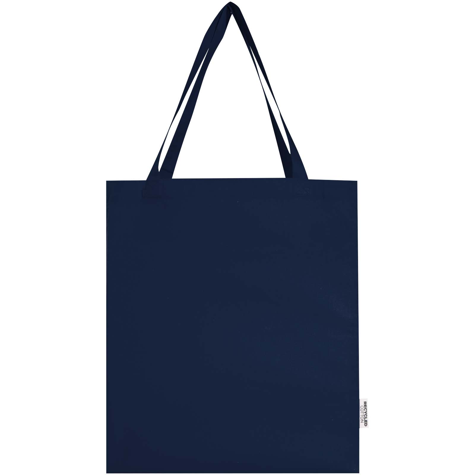 Sac shopping à soufflets Madras en coton recyclé 140 g/m² certifié GRS 12L