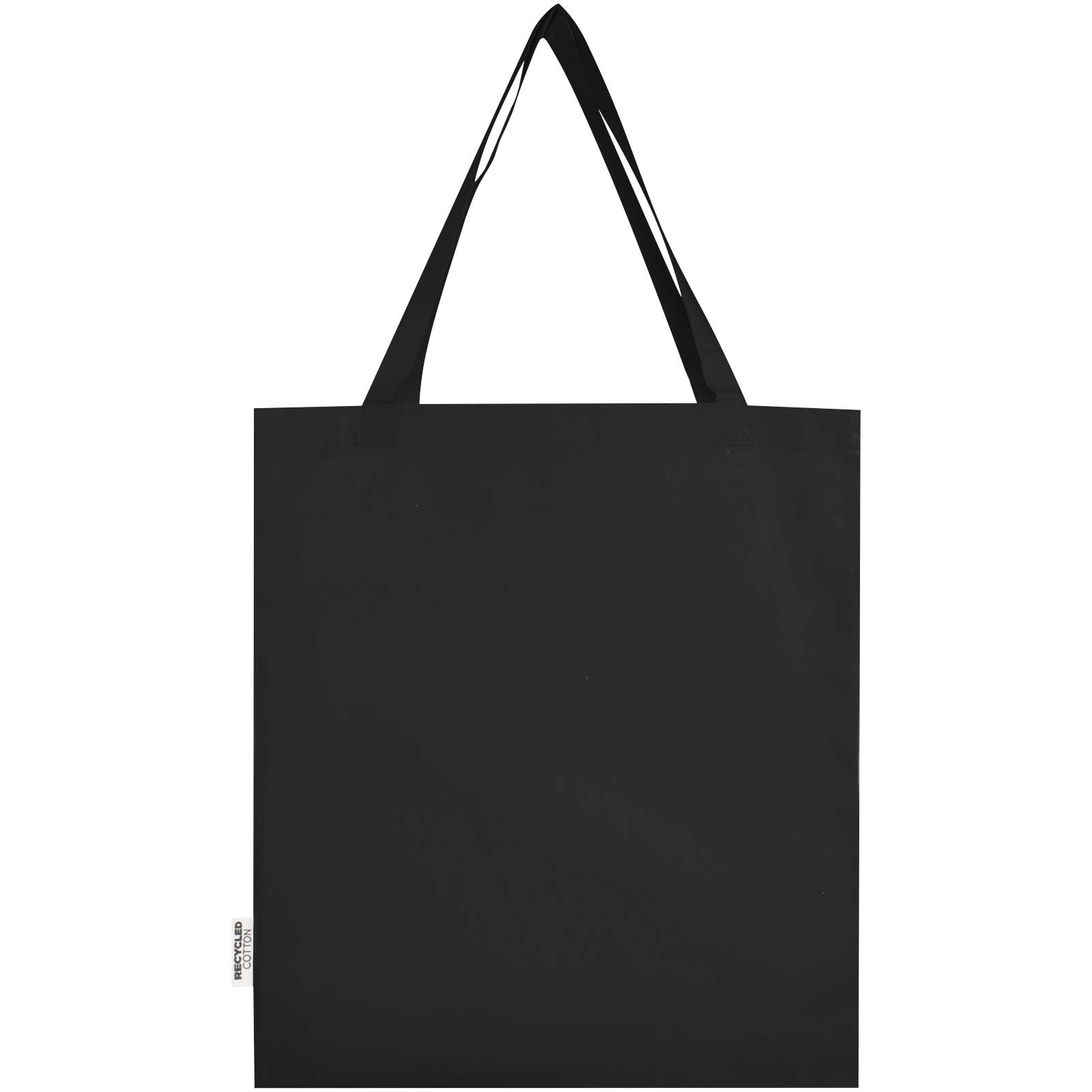 Sac shopping à soufflets Madras en coton recyclé 140 g/m² certifié GRS 12L