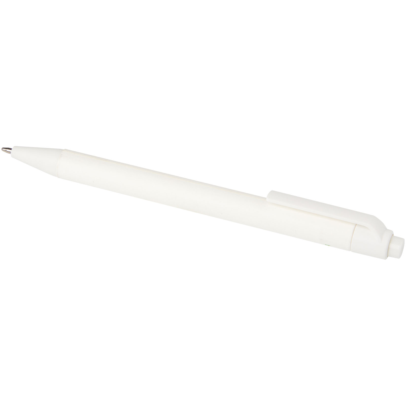 Stylo bille Chartik monochromatique en papier recyclé avec finition mate (encre noire)