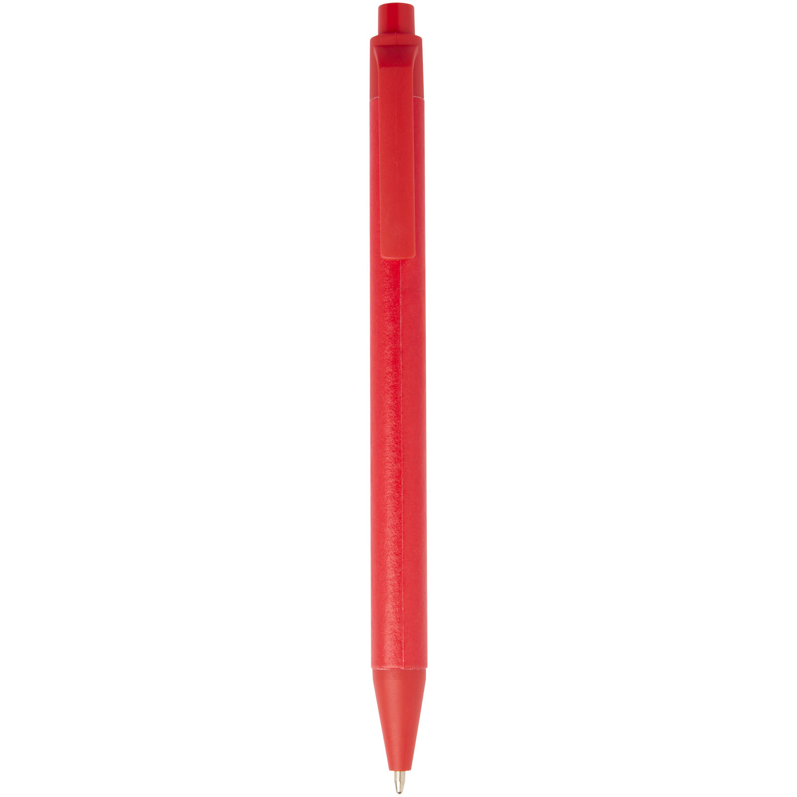 Stylo bille Chartik monochromatique en papier recyclé avec finition mate (encre noire)