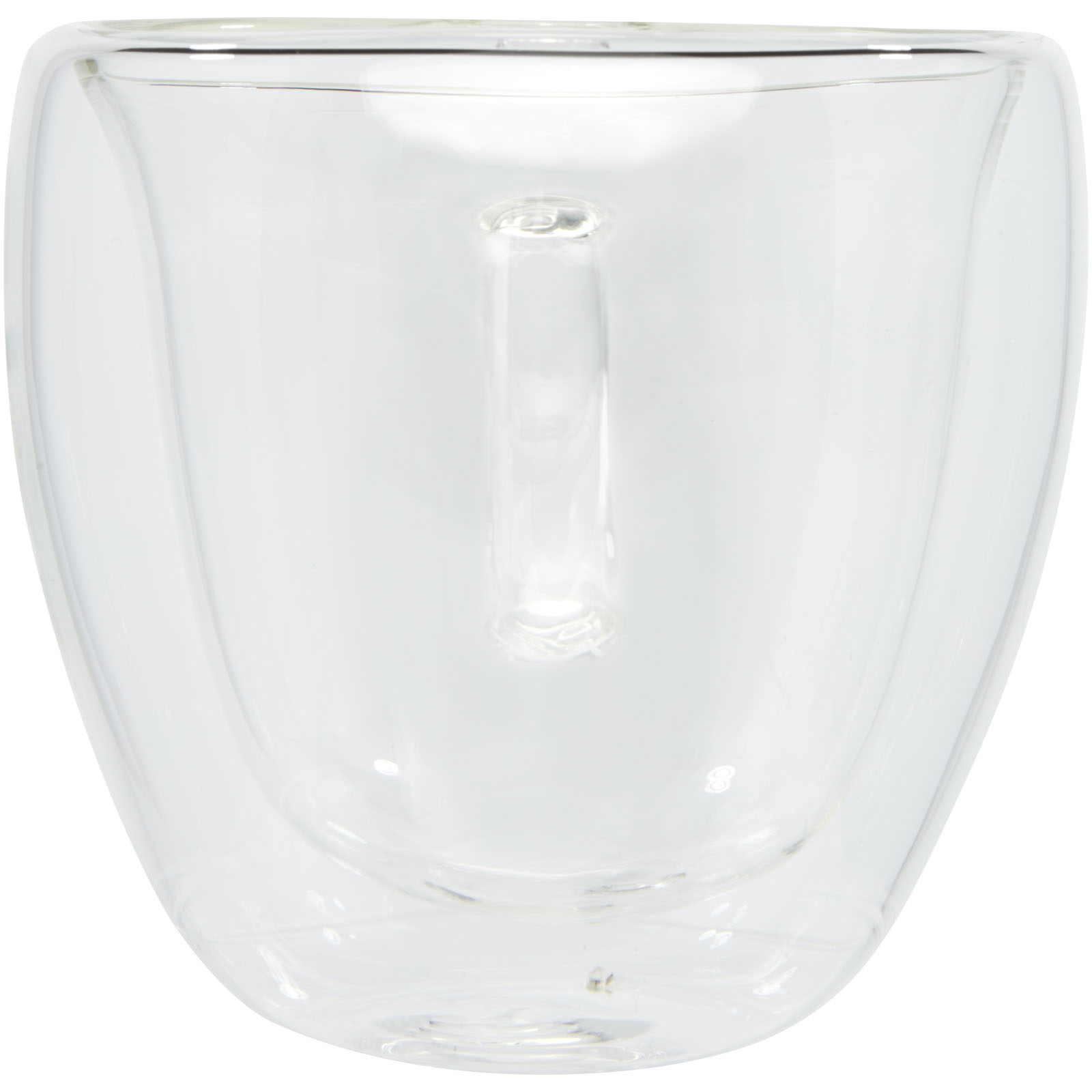 Seasons Tasse Manti 2 pièces en verre à double paroi de 100 ml avec sous-verre en bambou