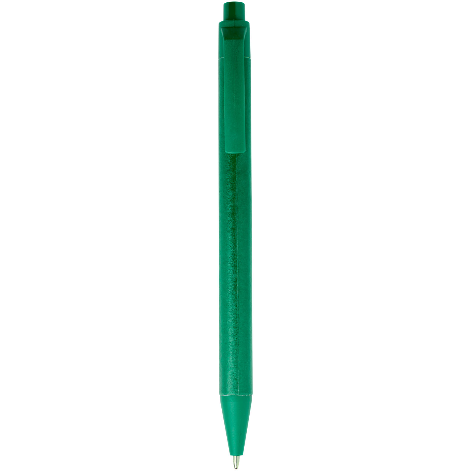 Stylo bille Chartik monochromatique en papier recyclé avec finition mate (encre noire)
