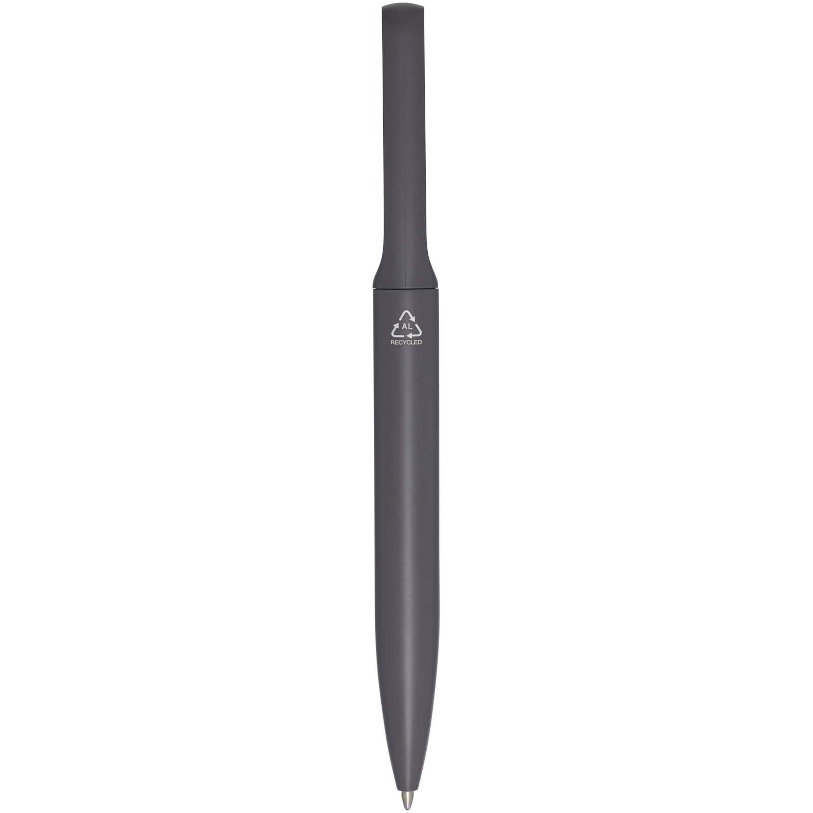 Stylo bille en aluminium recyclé Blanca (encre bleue)