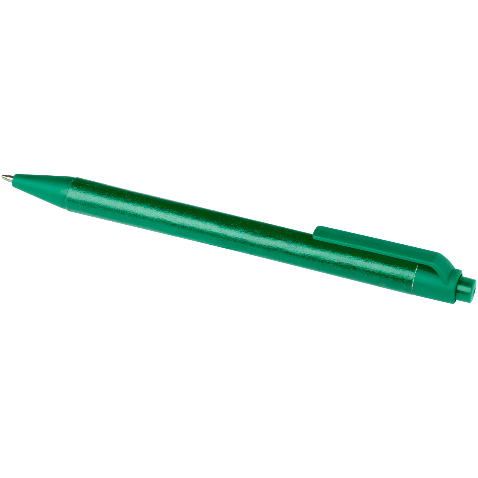Stylo bille Chartik monochromatique en papier recyclé avec finition mate (encre noire)