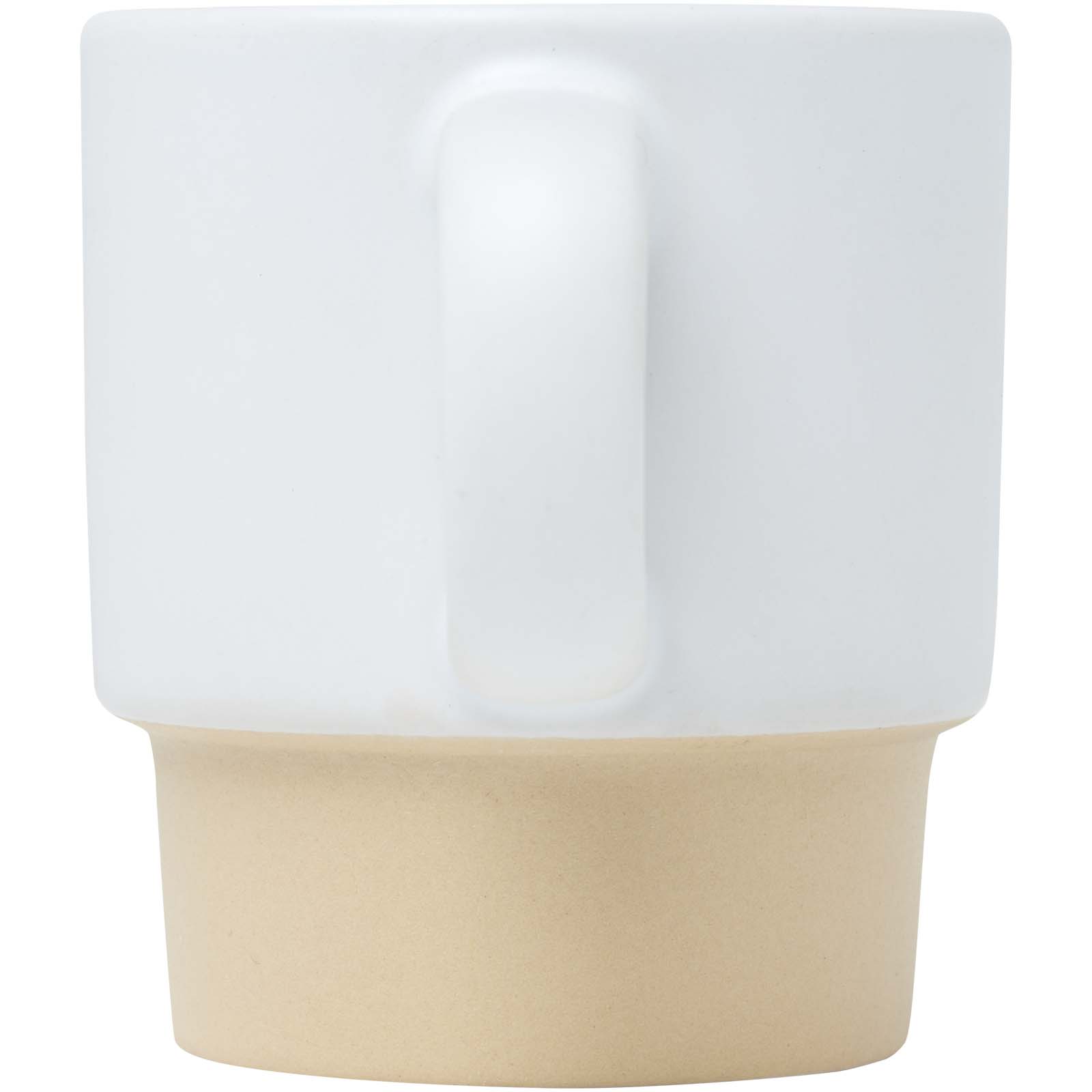 Tasse à espresso empilable Olympia de 130 ml avec fond en argile