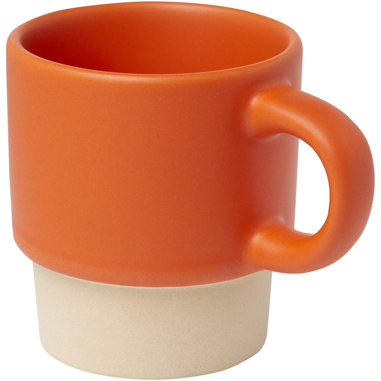 Tasse à espresso empilable Olympia de 130 ml avec fond en argile