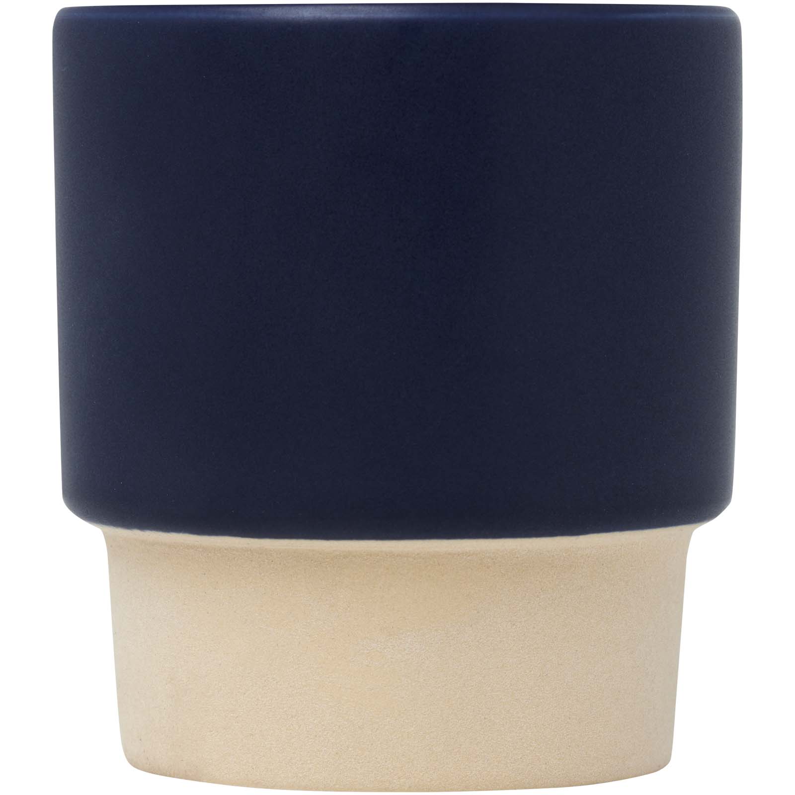 Tasse à espresso empilable Olympia de 130 ml avec fond en argile