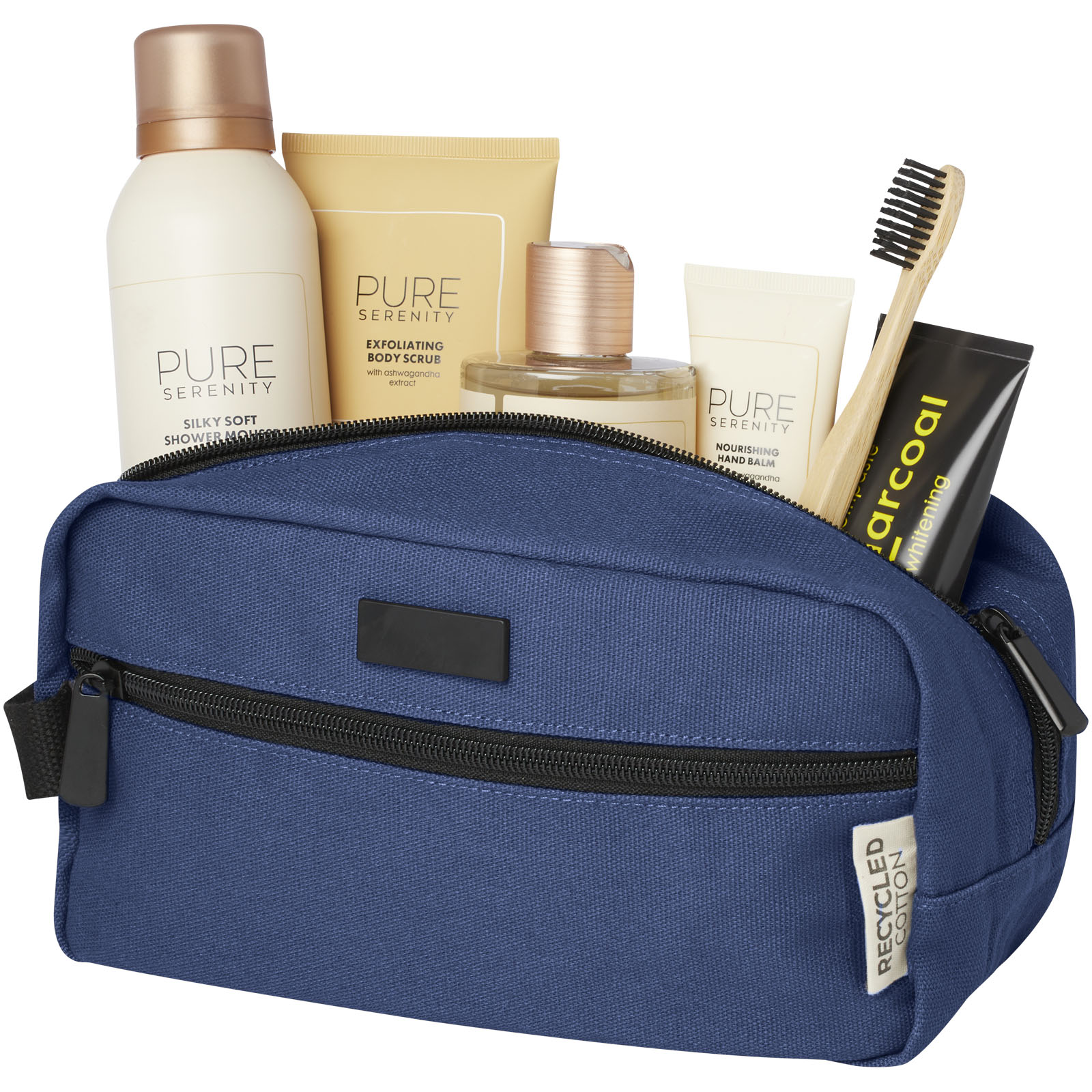 Pochette pour accessoires de voyage Joey de 3,5 L en toile recyclée certifiée GRS