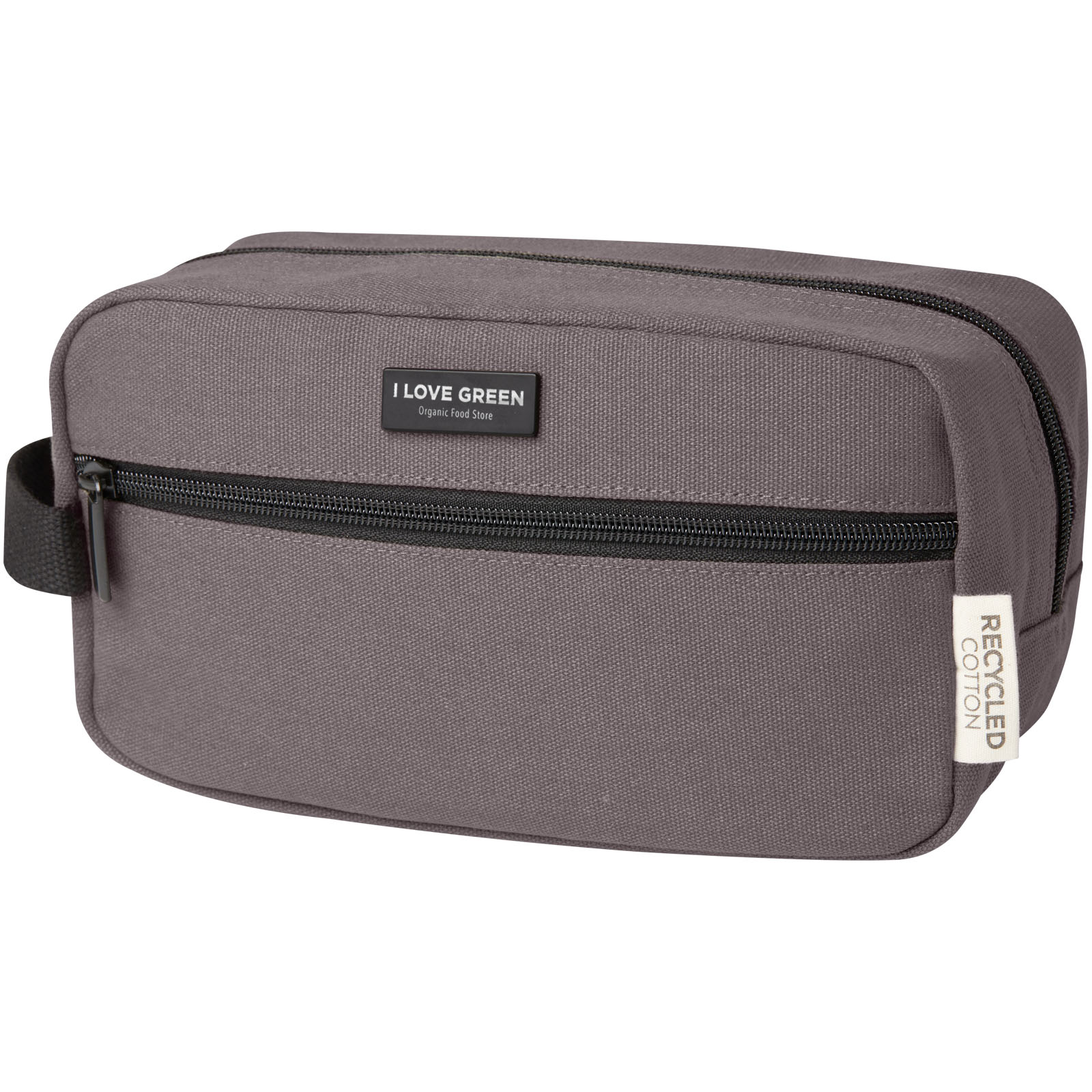 Pochette pour accessoires de voyage Joey de 3,5 L en toile recyclée certifiée GRS