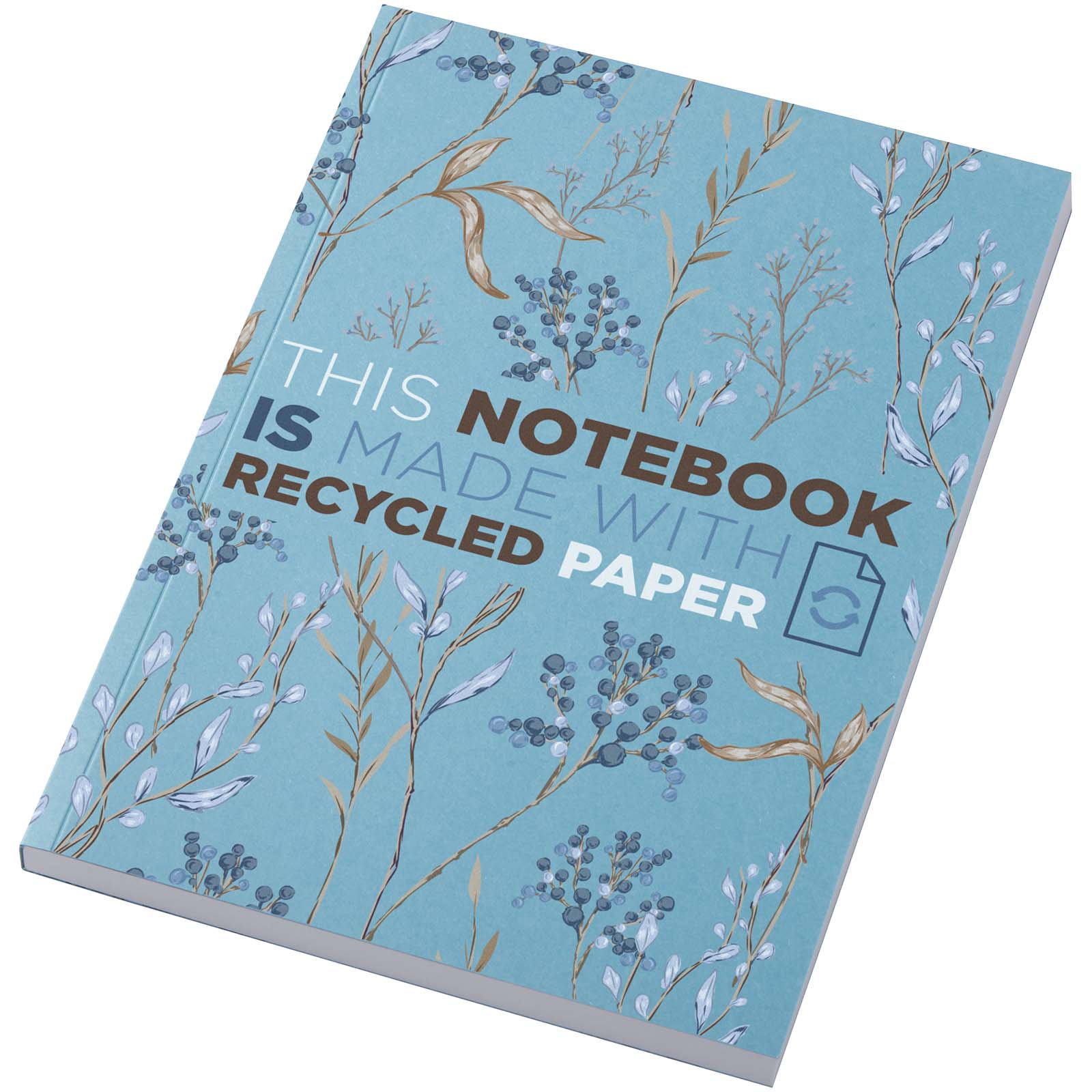 Cahier Novella Austen Colours A5 recyclé à couverture souple de 100 feuilles