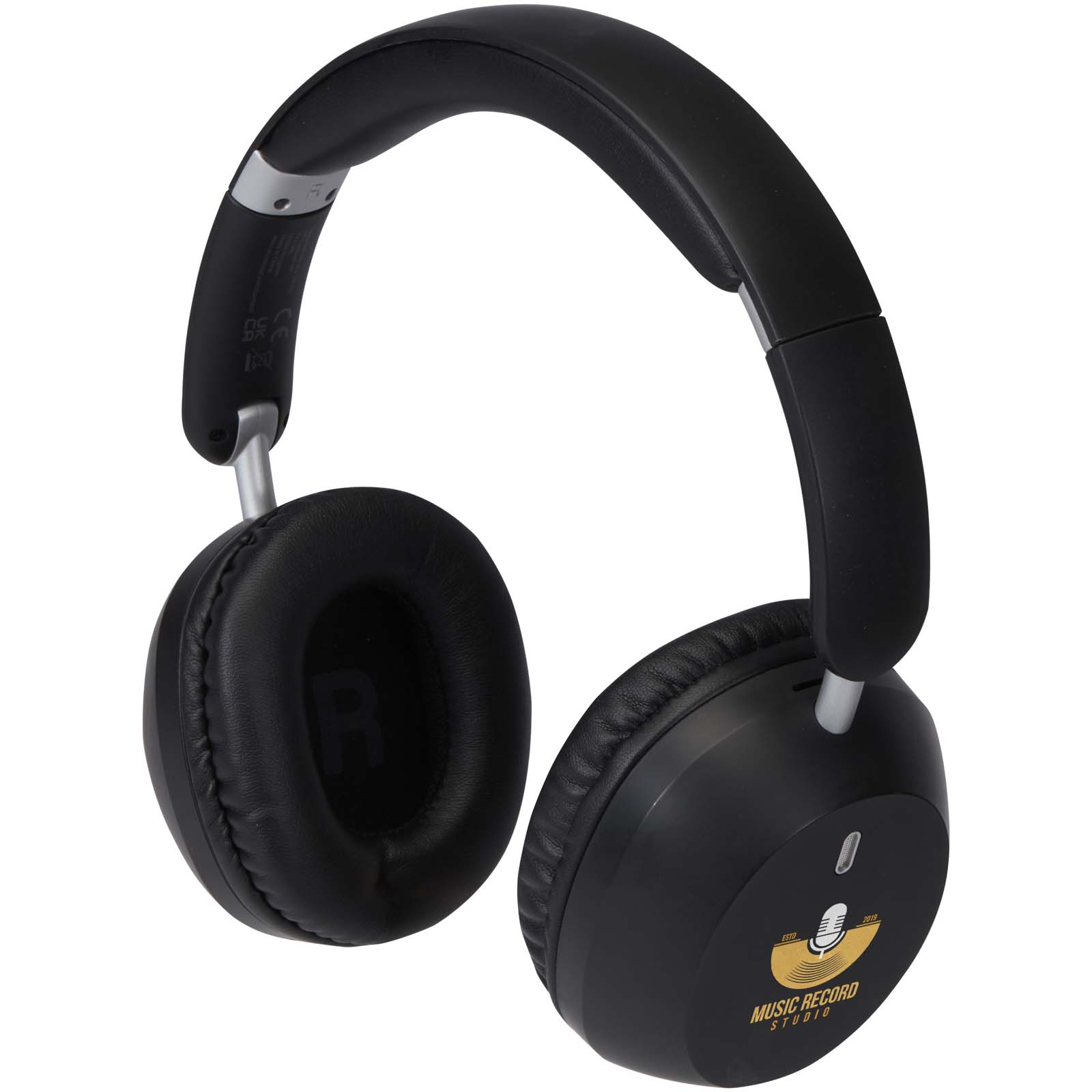 Casque supra-auriculaire Hoggar pliable ANC et ENC en plastique recyclé