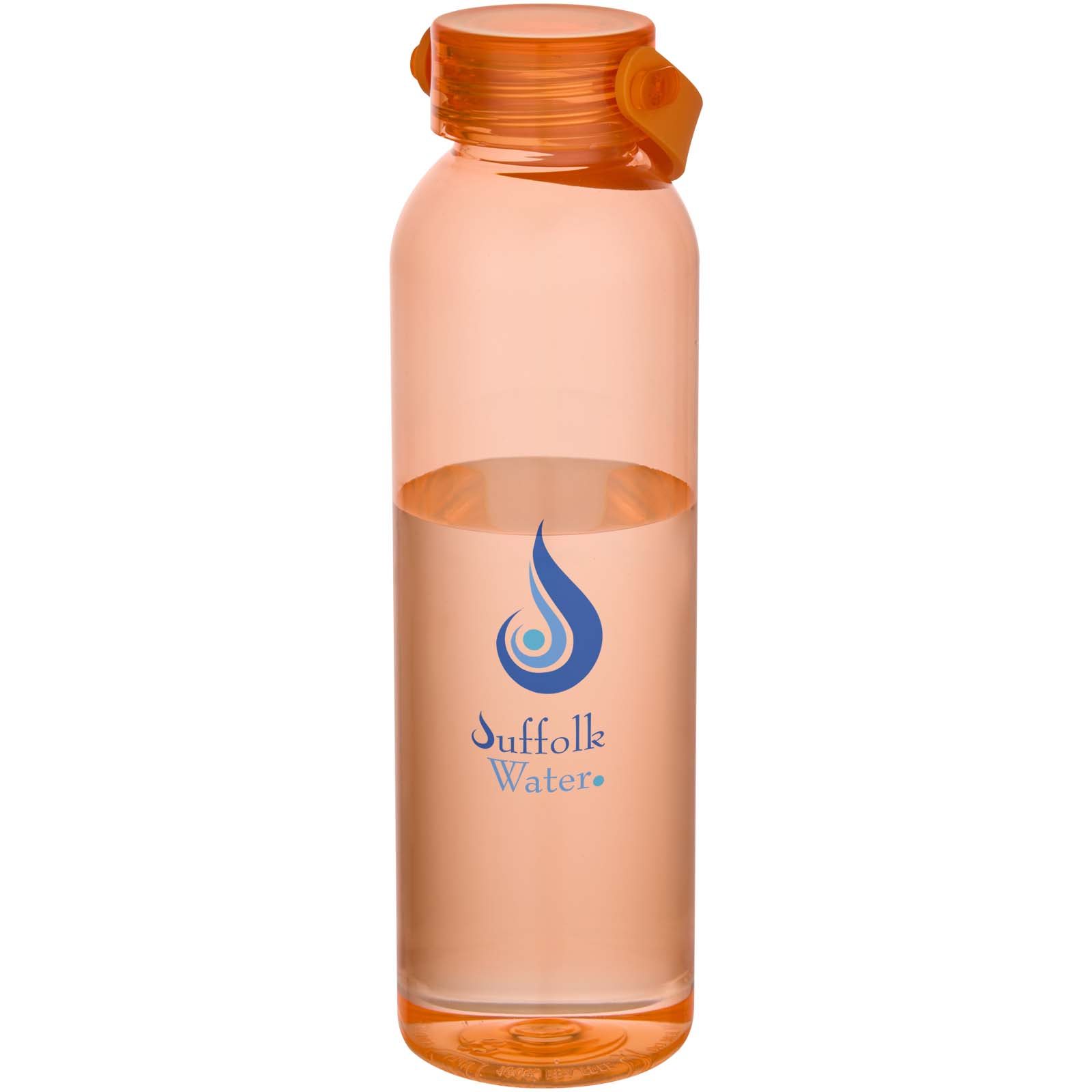Bouteille d’eau Alti de 630 ml en plastique recyclé certifié RCS