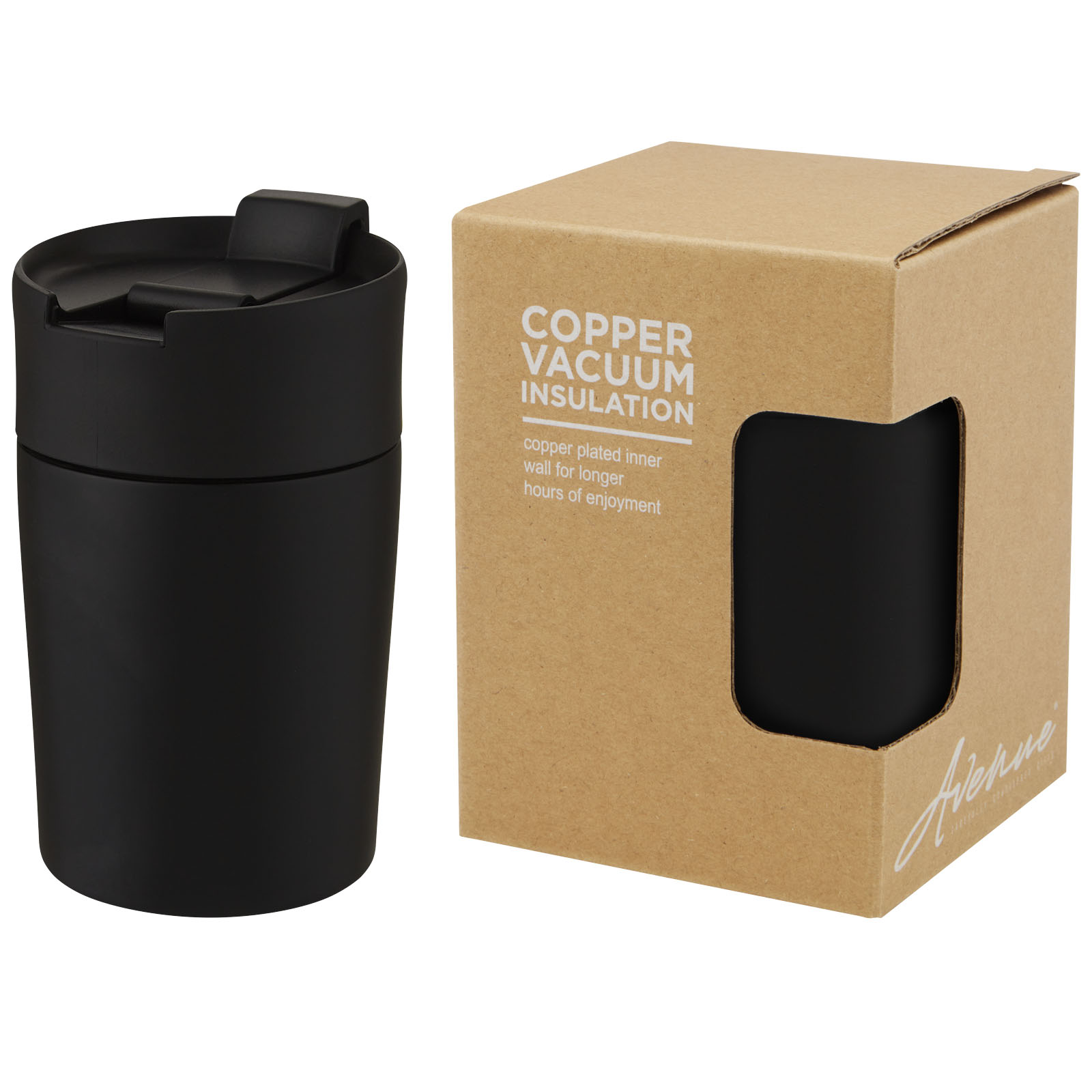Gobelet avec isolation par le vide et couche de cuivre Jetta 180 ml
