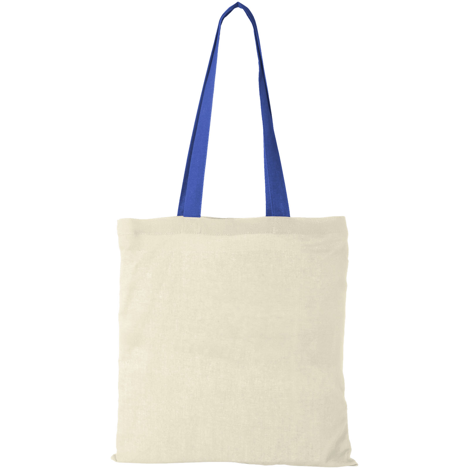 Sac coton Nevada 100 gr/m² avec poignées de couleur 7L