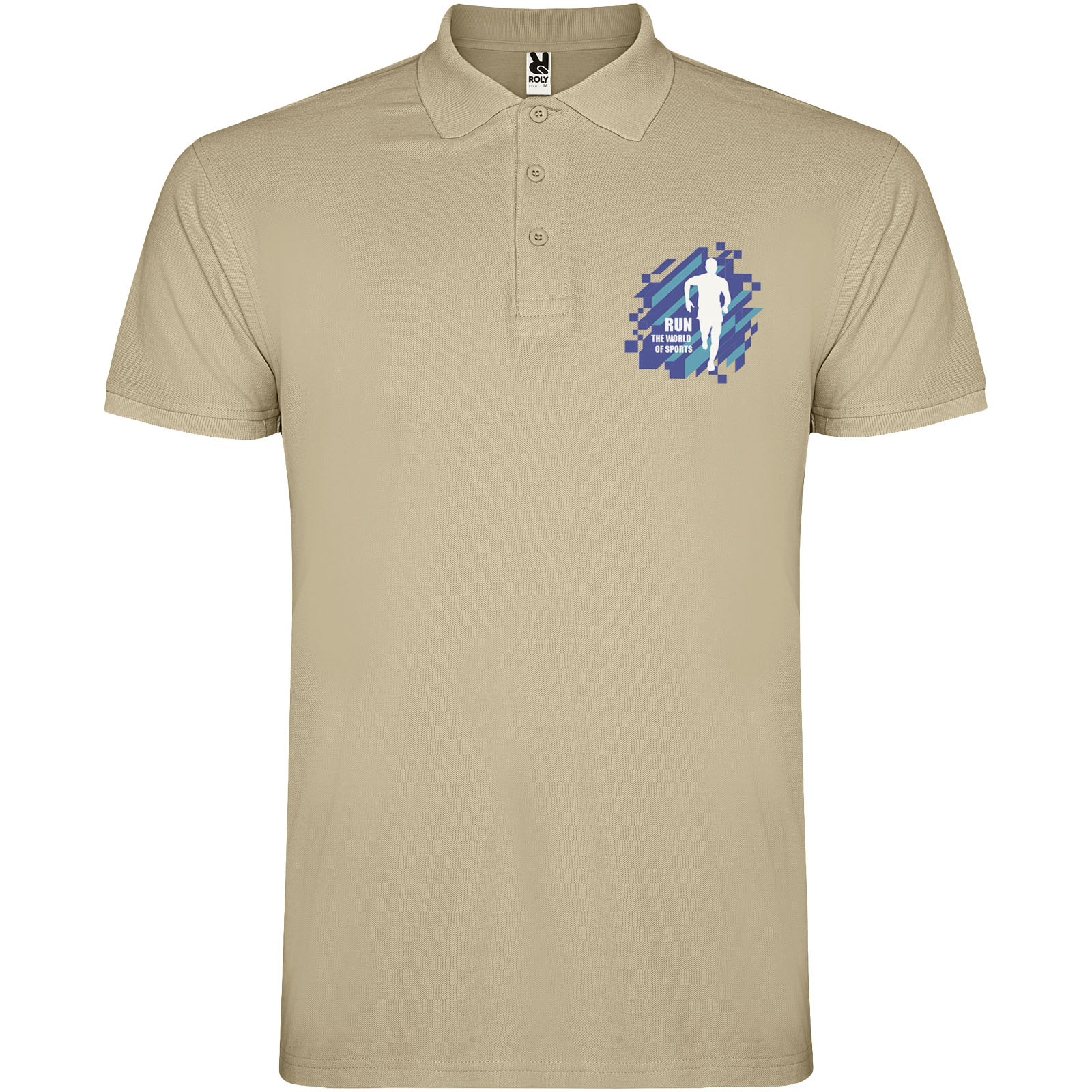 Roly Polo de 200 g/m² Star à manches courtes pour homme