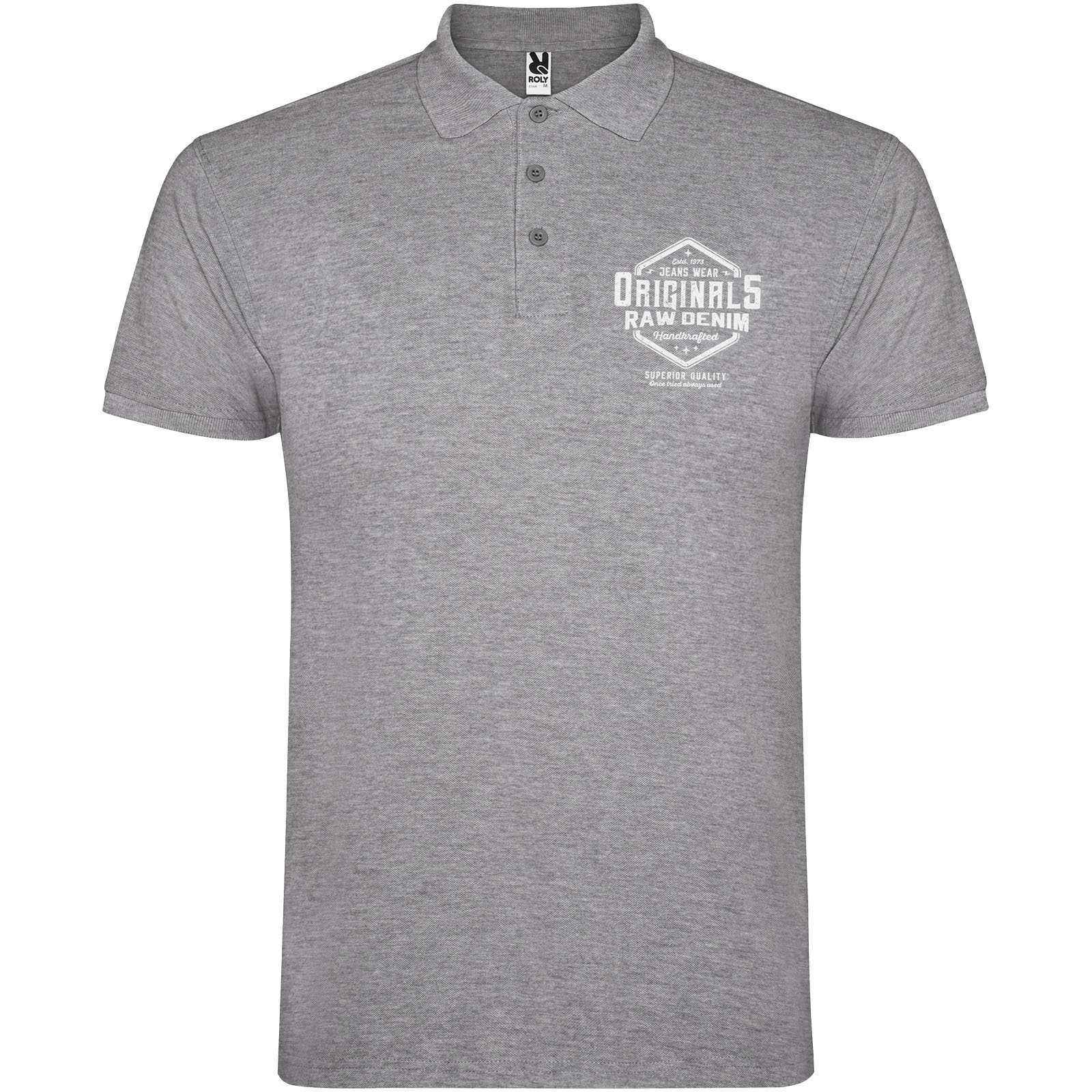 Roly Polo de 200 g/m² Star à manches courtes pour homme