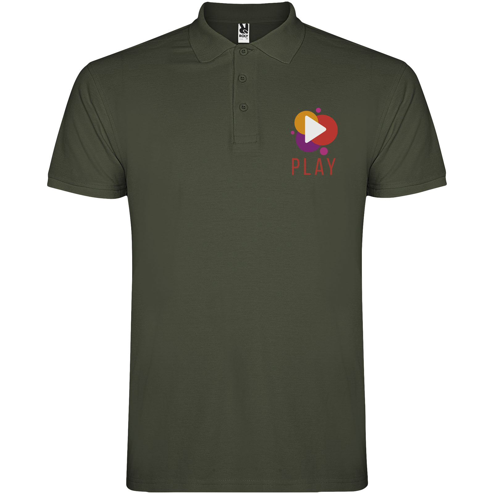 Roly Polo de 200 g/m² Star à manches courtes pour homme