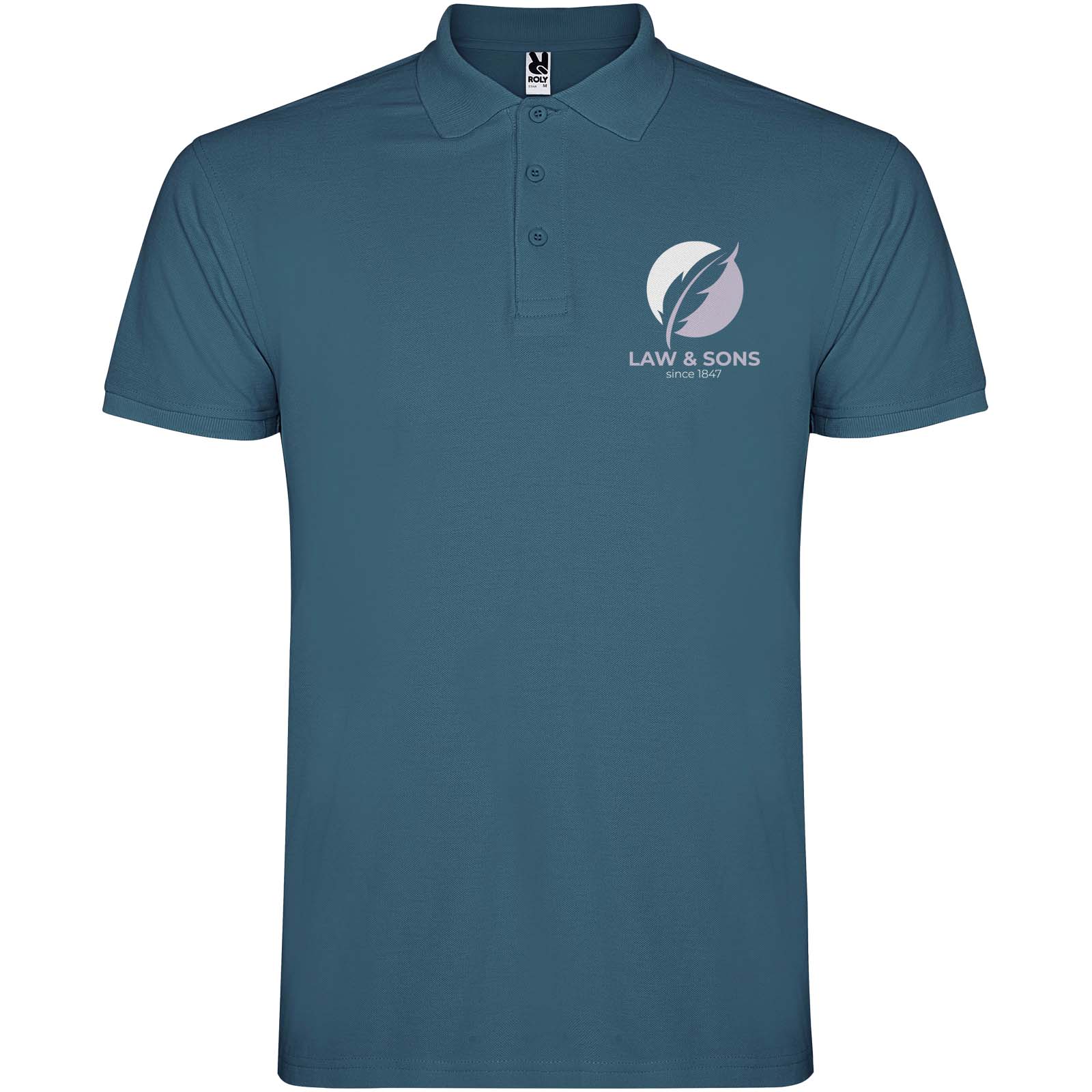 Roly Polo de 200 g/m² Star à manches courtes pour homme