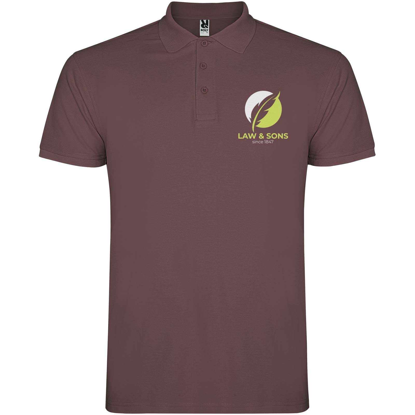 Roly Polo de 200 g/m² Star à manches courtes pour homme