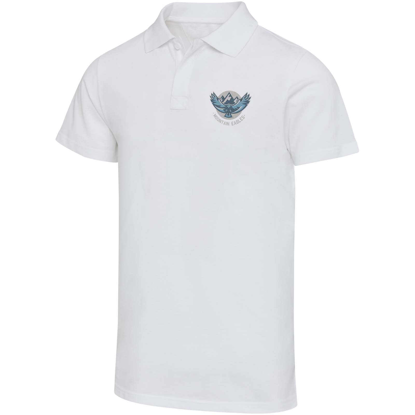 Elevate Polo bio recyclé certifié OCS de 180 g/m² Graphite à manches courtes unisexe