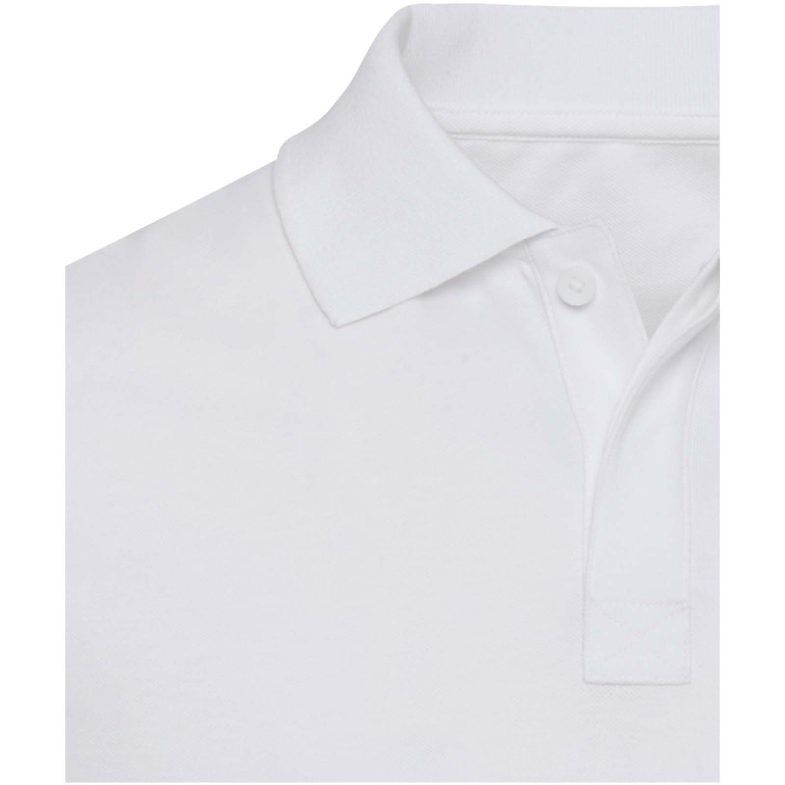 Elevate Polo bio recyclé certifié OCS de 180 g/m² Graphite à manches courtes unisexe