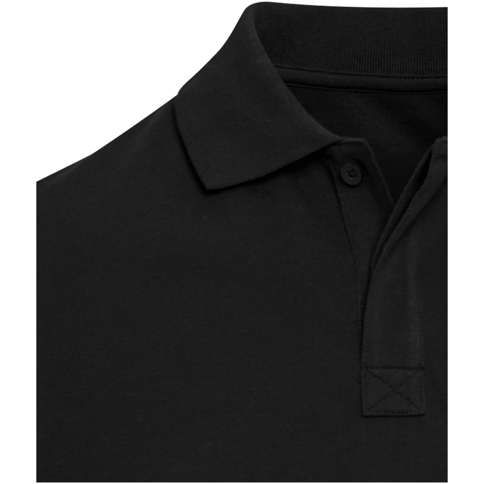 Elevate Polo bio recyclé certifié OCS de 180 g/m² Graphite à manches courtes unisexe