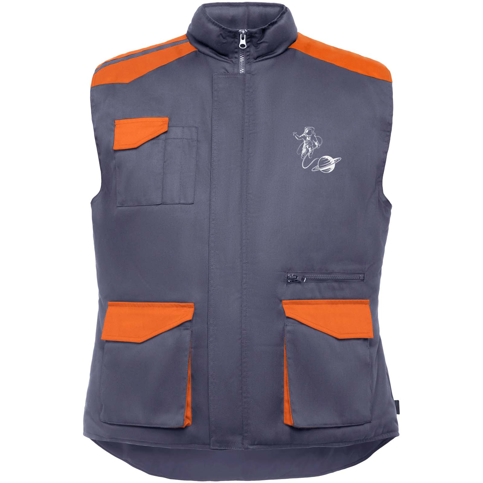 Roly WRK Gilet de travail multi-poches Armada