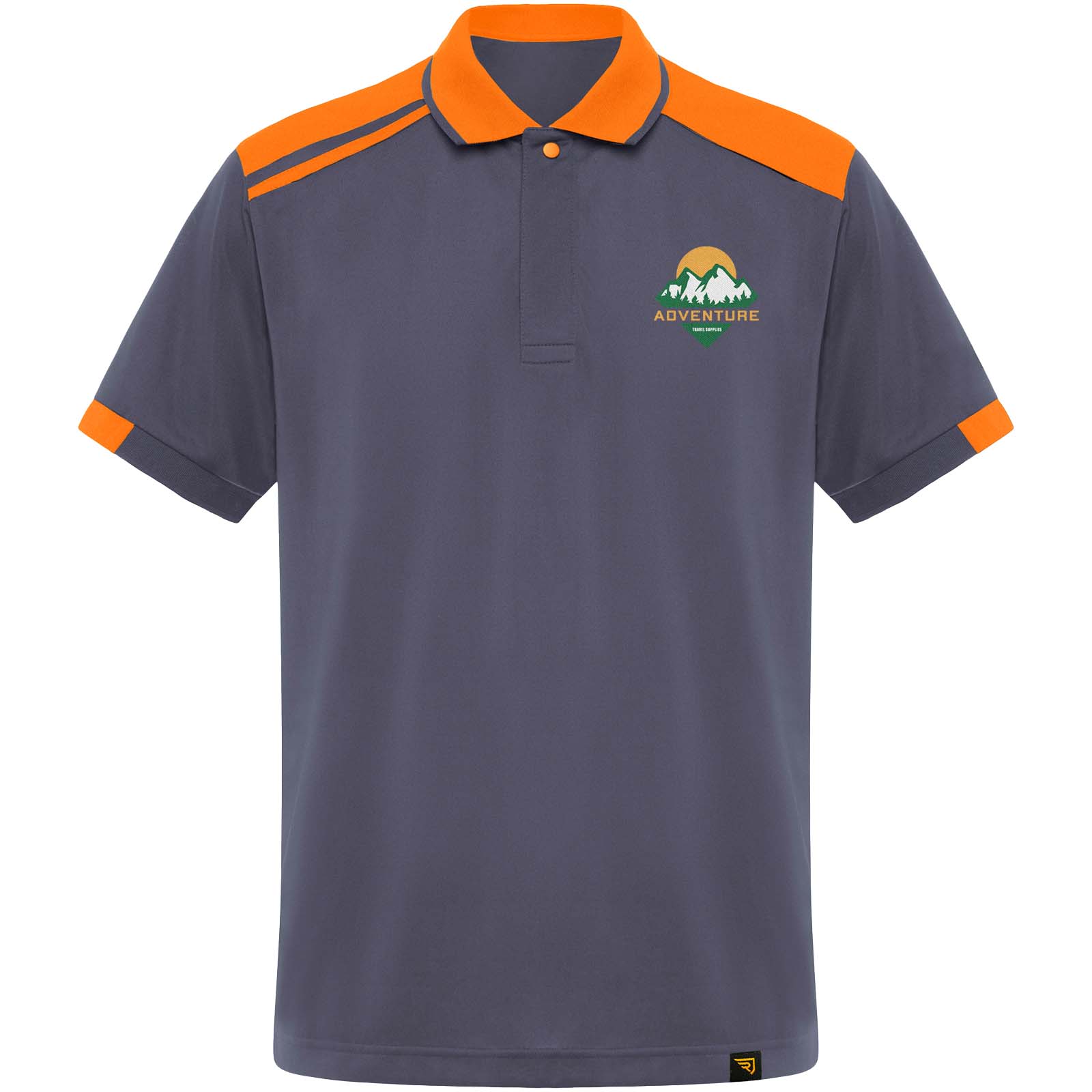 Roly WRK Polo unisexe antibactérien à manches courtes Samurai de 160 g/m2