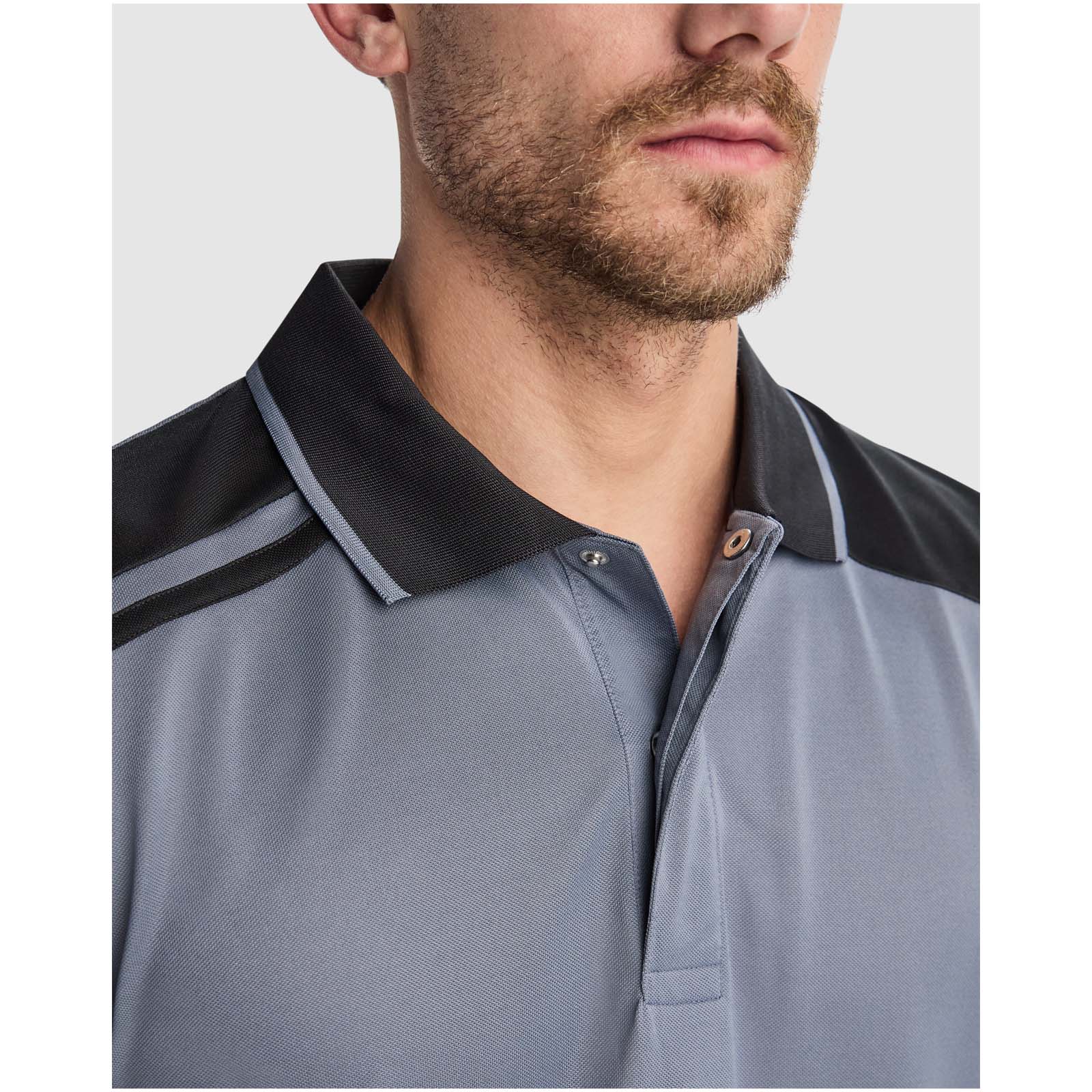 Roly WRK Polo unisexe antibactérien à manches courtes Samurai de 160 g/m2